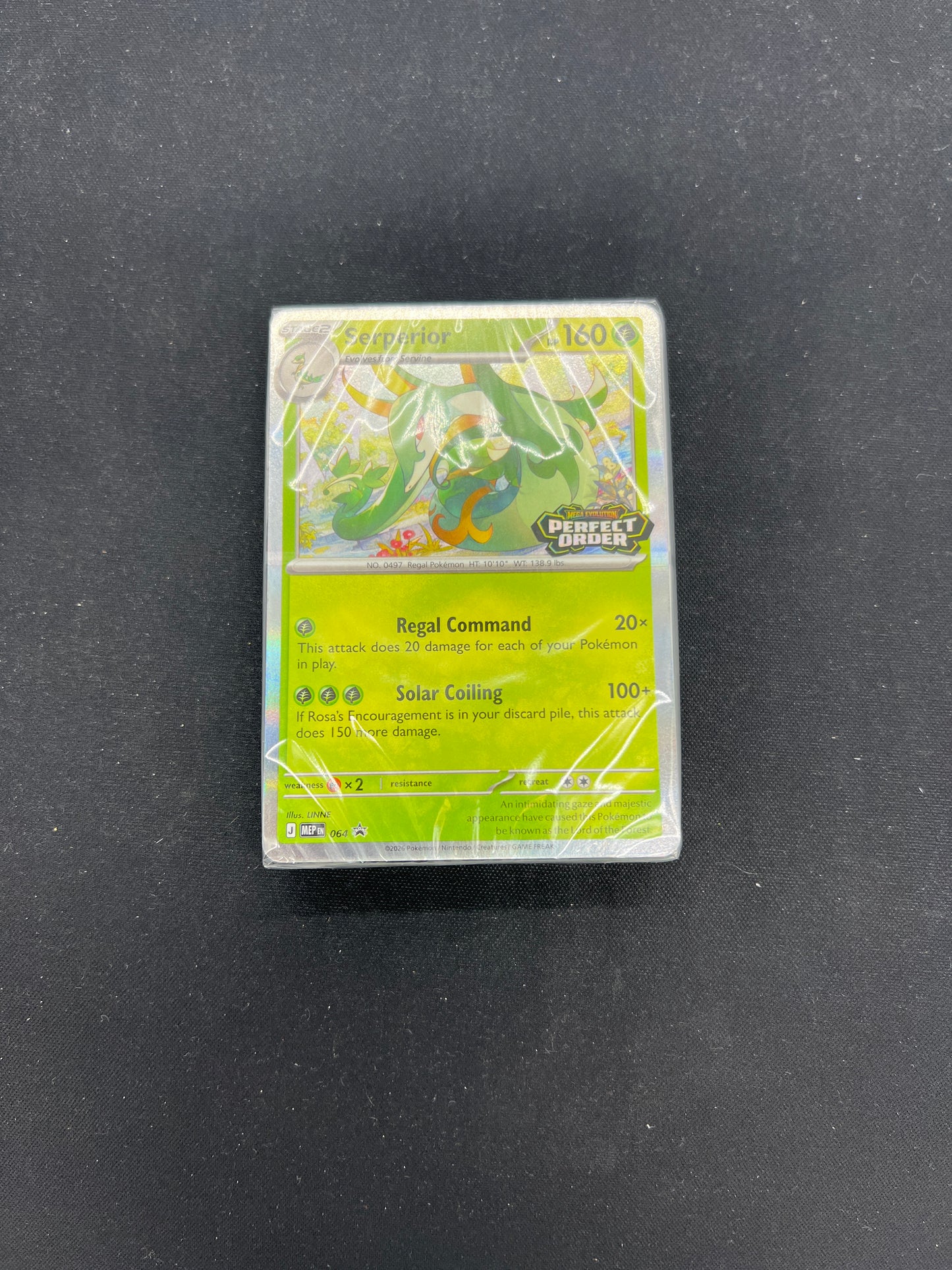 Auction Lot 29: Pokemon Cards Serperior Perfect Order Build and Battle Deck Sealed