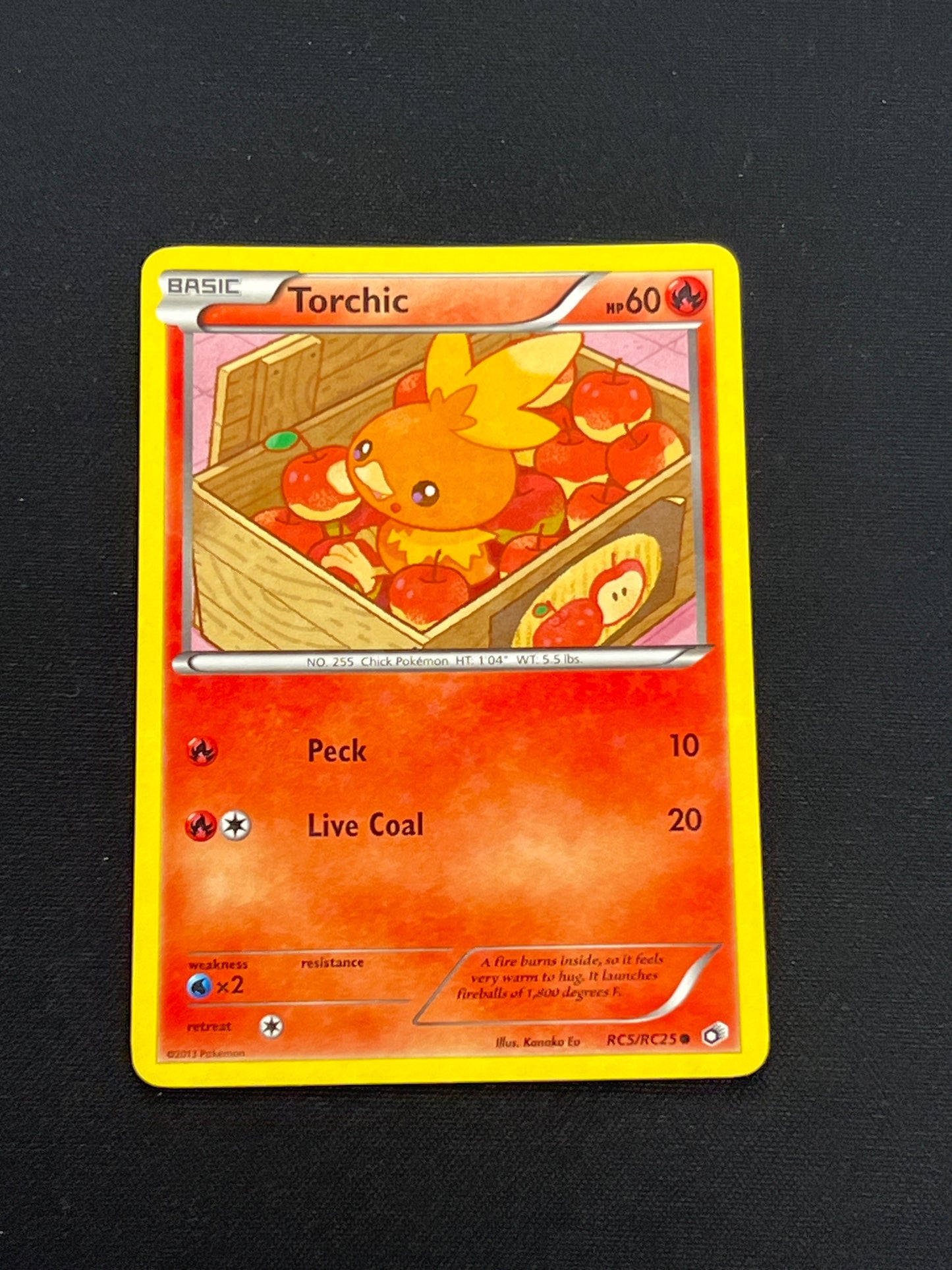 Auction Lot 141: Pokemon Cards Torchic RC5 Condition Vary