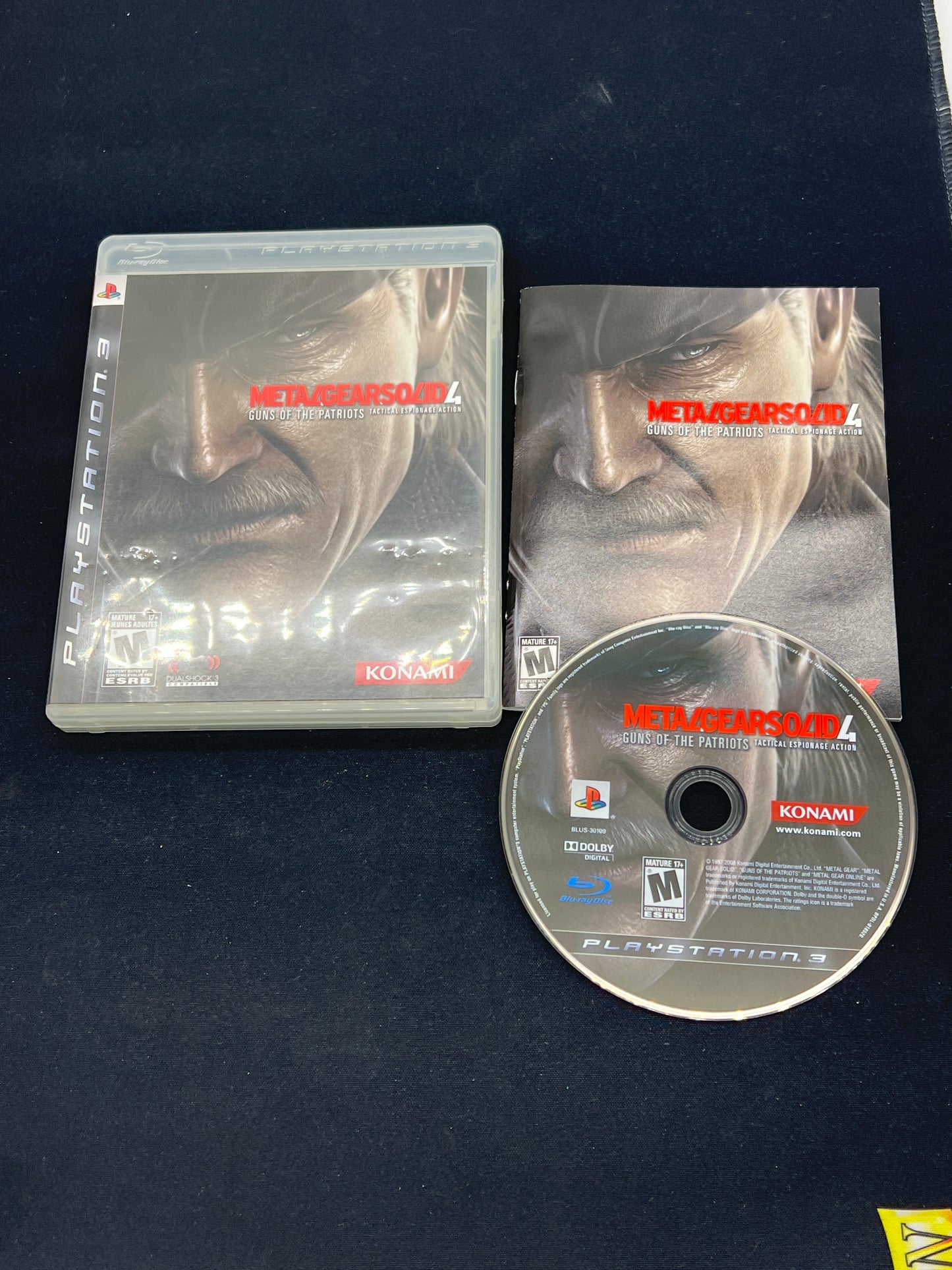 Auction Lot 144: PlayStation 3 Metal Gear Solid 4 CIB