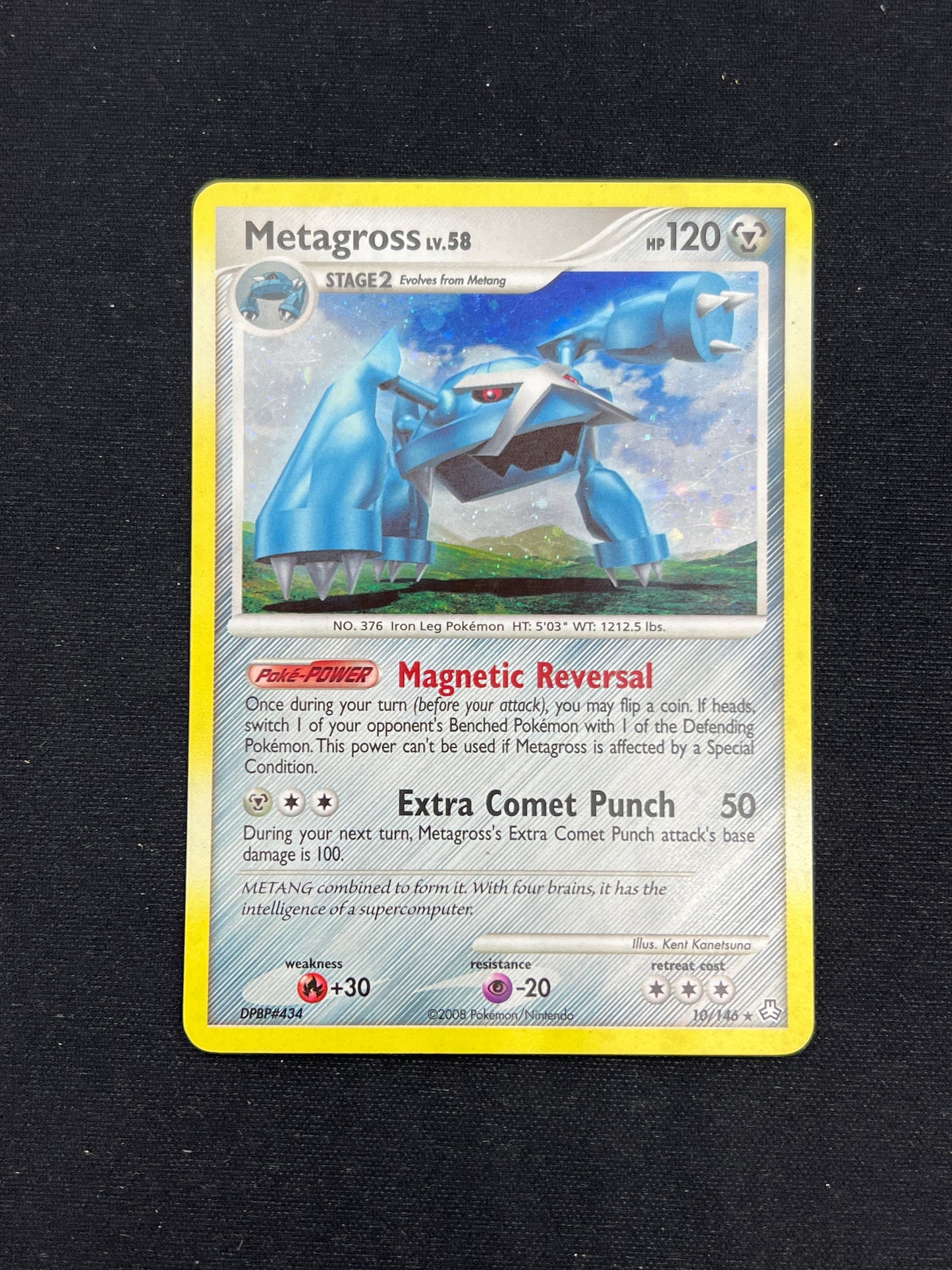 Auction Lot 90: Pokemon Cards Metagross Holo Legends Awakened Condition Vary