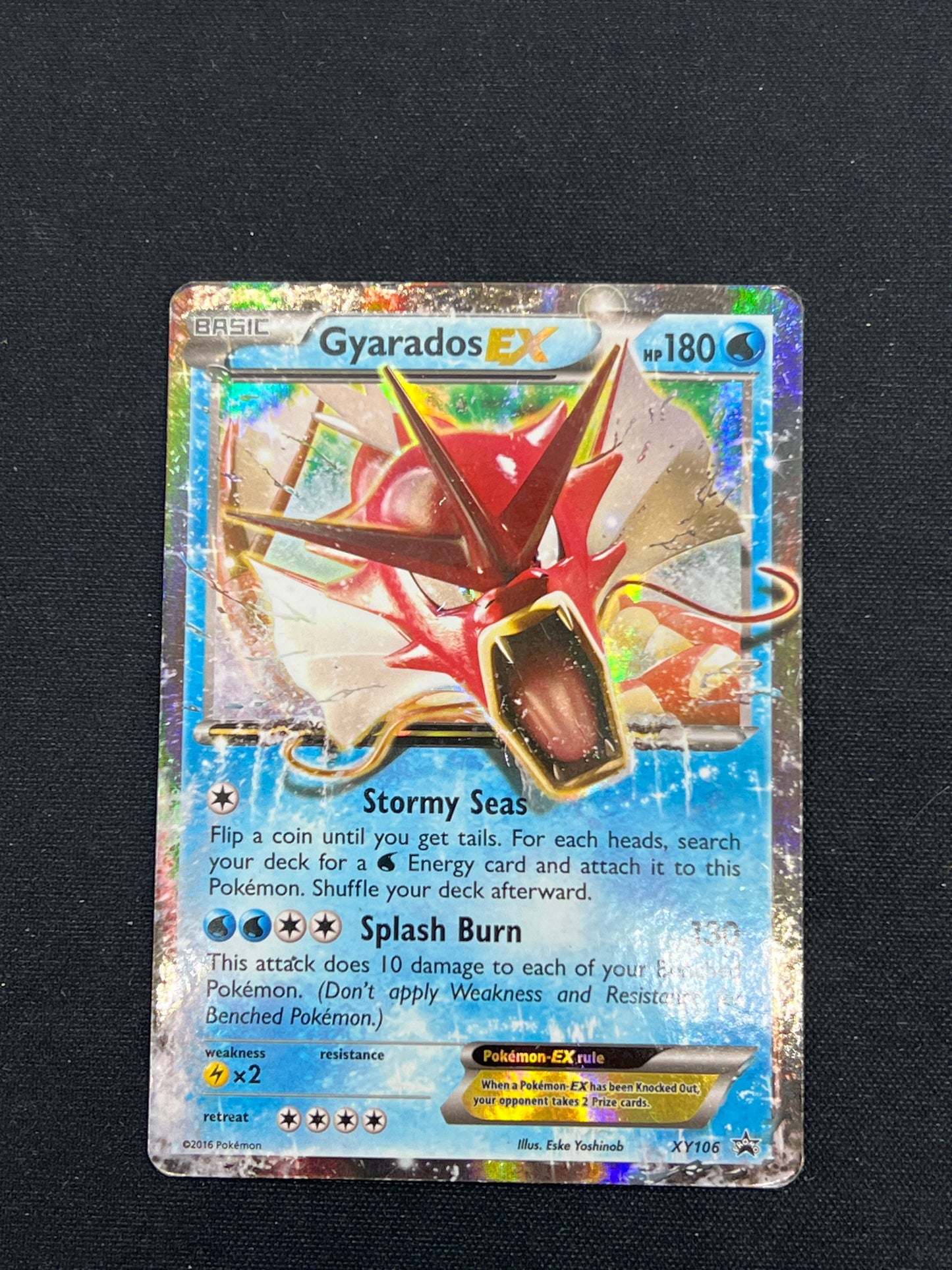Auction Lot 129: Pokemon Cards Gyarados EX XY106 Promo Condition Vary