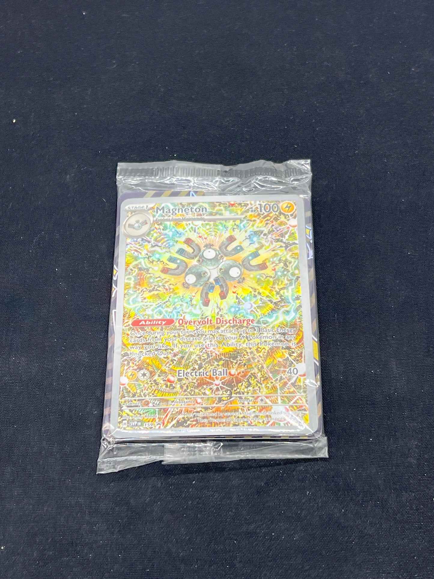 Auction Lot 259: Pokemon Cards Magneton ETB Promo Sealed Surging Sparks