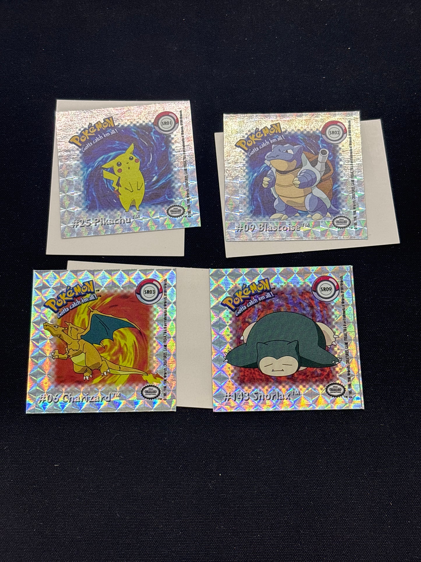 Auction Lot 68: Pokemon Prism Sticker Lot 1