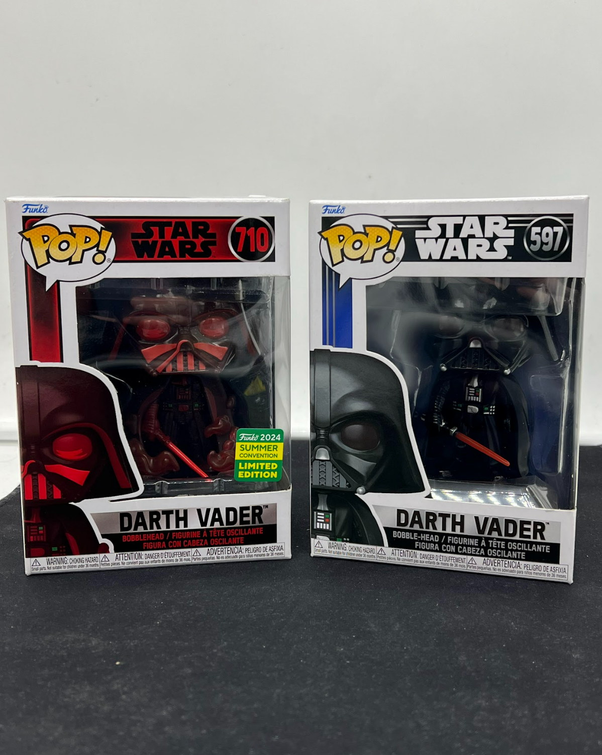 Auction Lot 30: POP Funko Limited Edition Star Wars Darth Vader 710 597 Figure