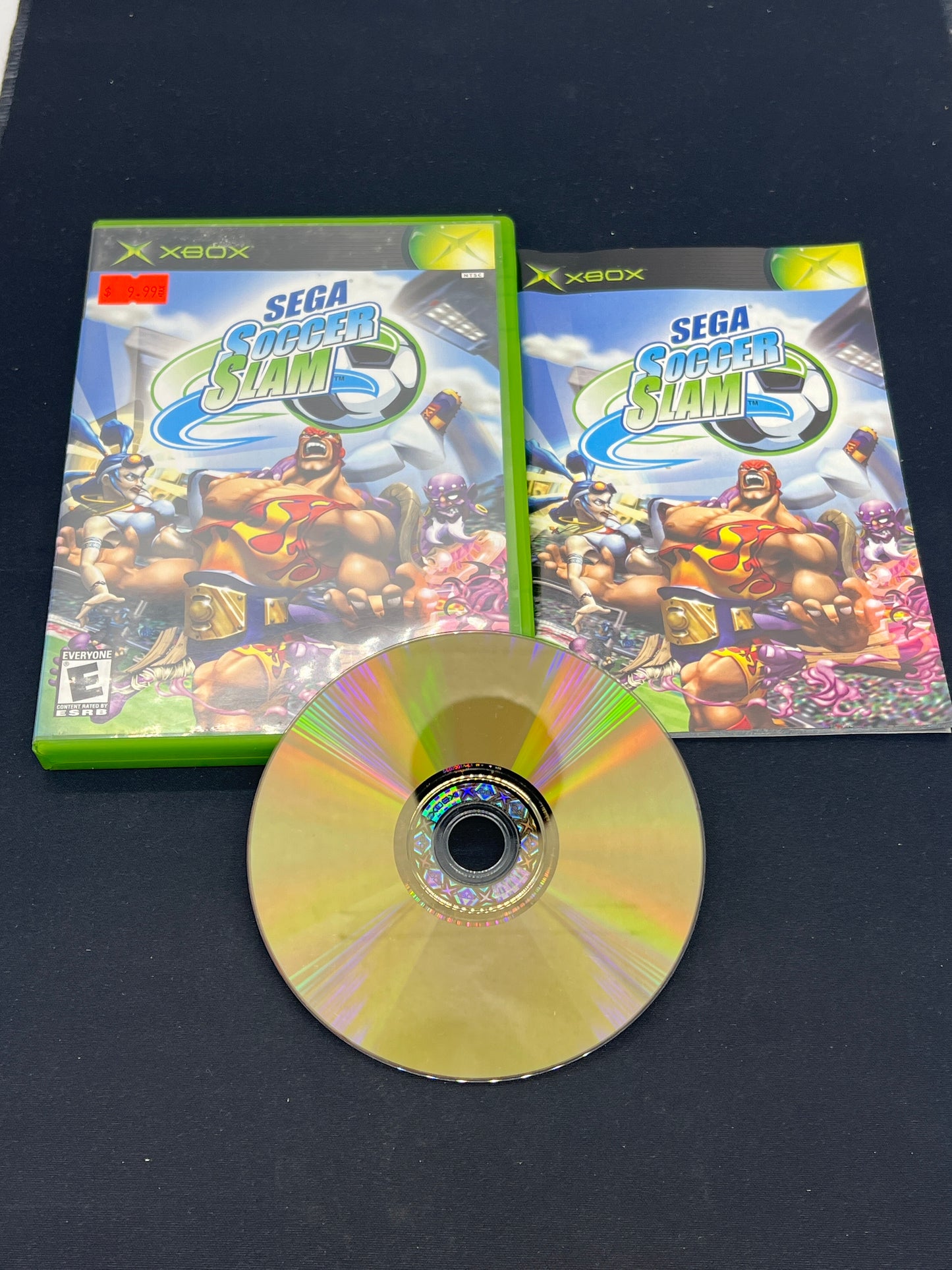 Auction Lot 119: XBOX Video Game Sega Summer Slam CIB