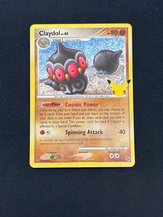 Auction Lot 328: Claydol Holo Pokemon Celebrations Card Conditions Vary