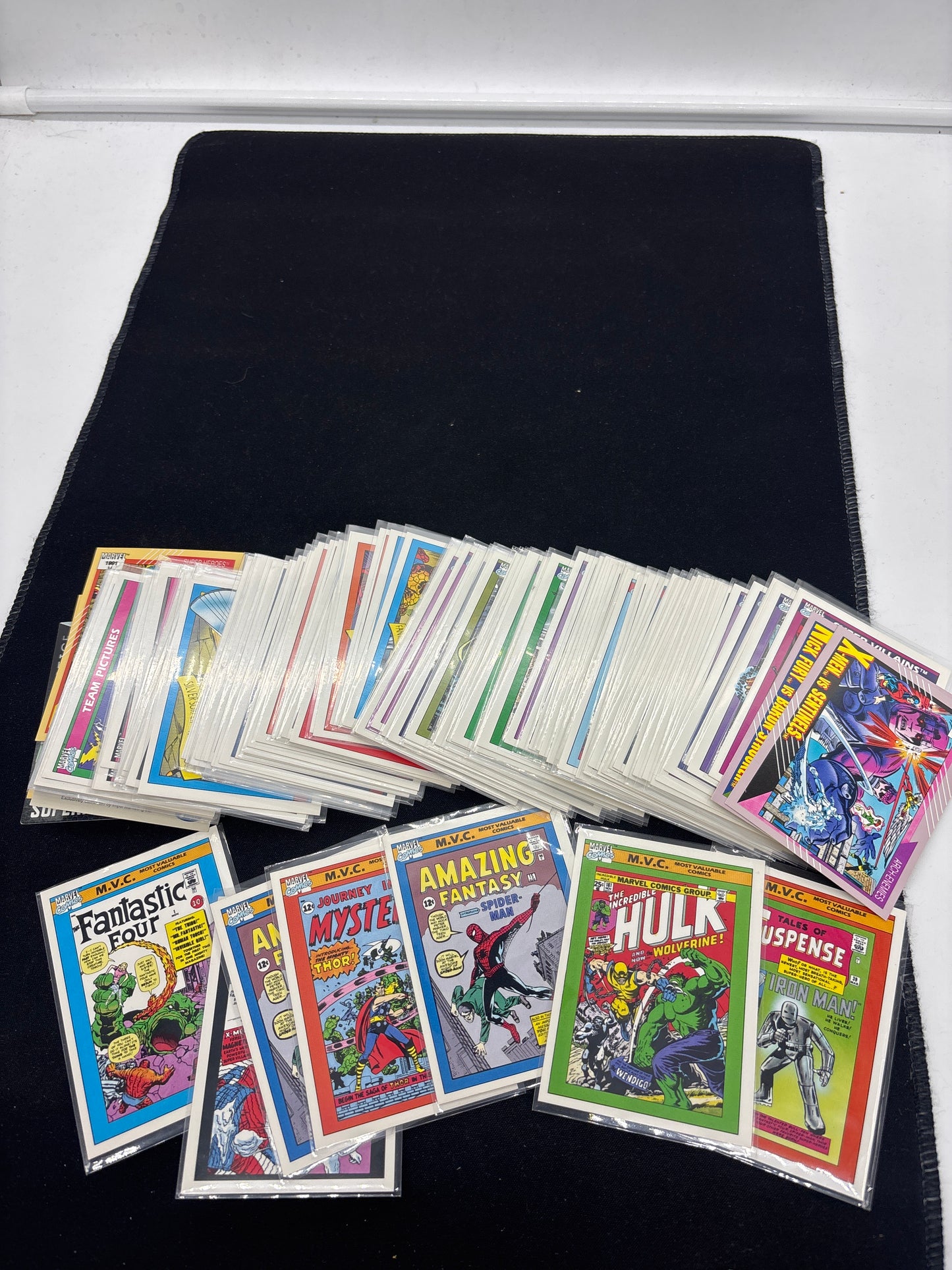 Auction Lot 12: Assorted Lot of Marvel Comic TCG Cards