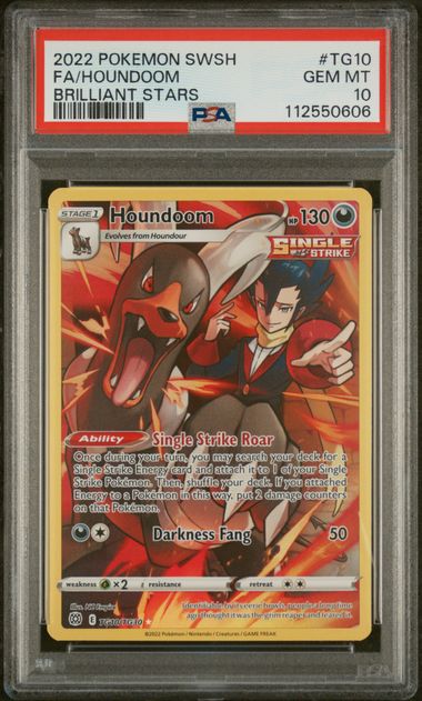 Houndoom Tg10 Psa 10