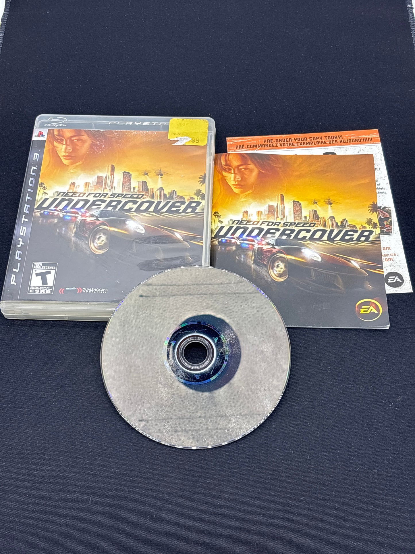 Auction Lot 27: PlayStation 3 Video Game Need for Speed Undercover CIB