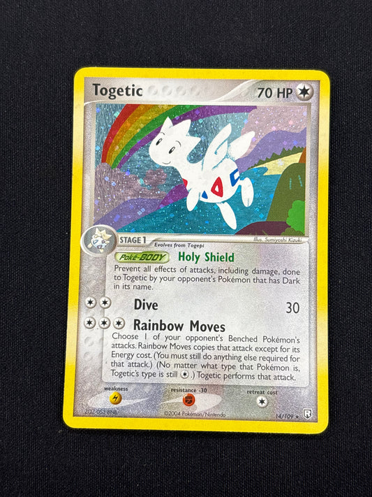 Auction Lot 35: Togetic Holo Pokemon Team Rocket Returns Conditions Vary