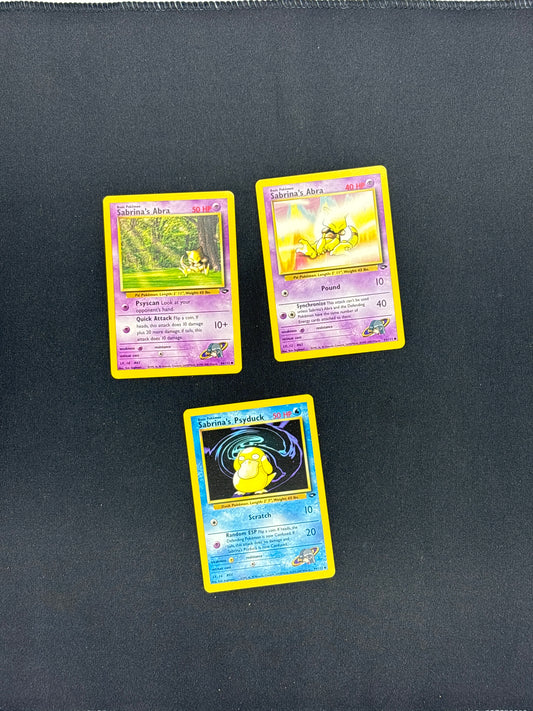 Auction Lot 103: Pokemon Gym Challenge Card Lot 4 Conditions Vary