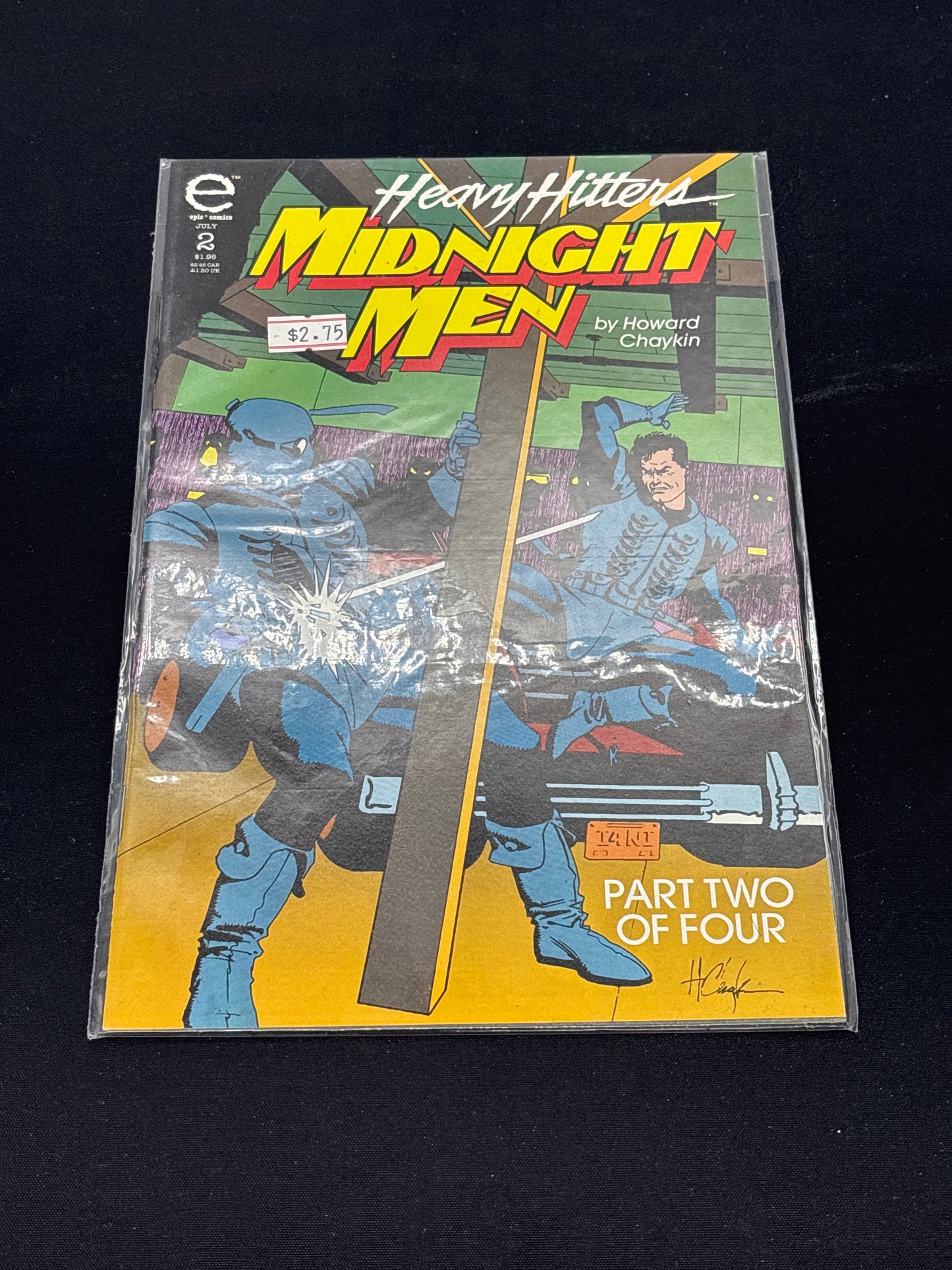 Auction Lot 99: Epic Comics Midnight Men Comic Book