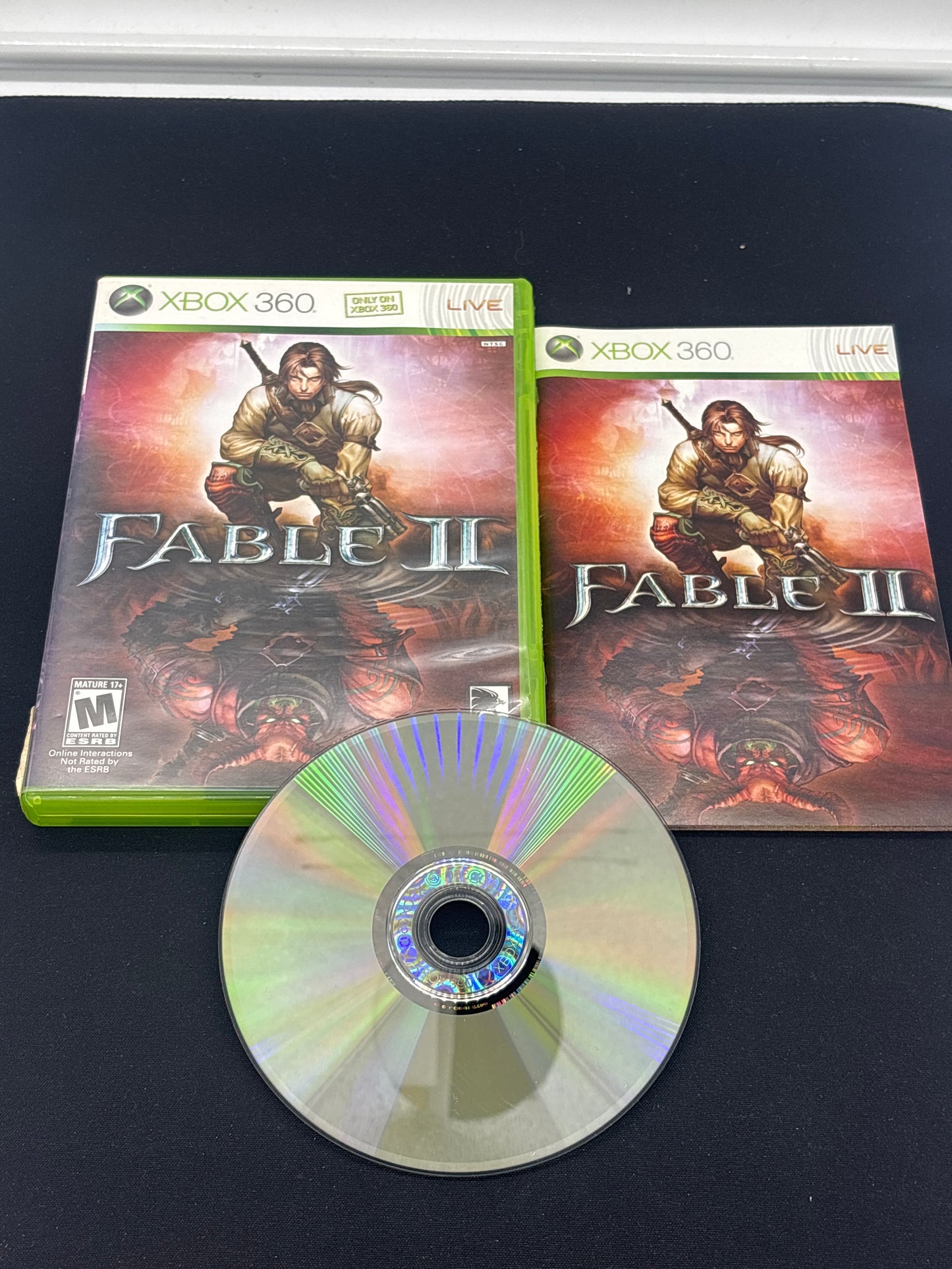 Auction Lot 46: XBOX 360 Fable 2 With Case & Disc