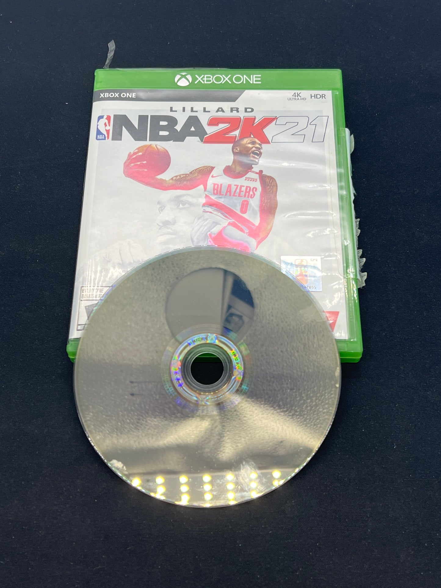 Auction Lot 372: XBOX One NBA 2k21 CIB Video Game