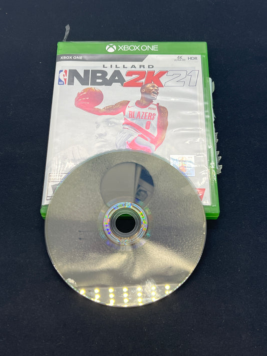 Auction Lot 372: XBOX One NBA 2k21 CIB Video Game