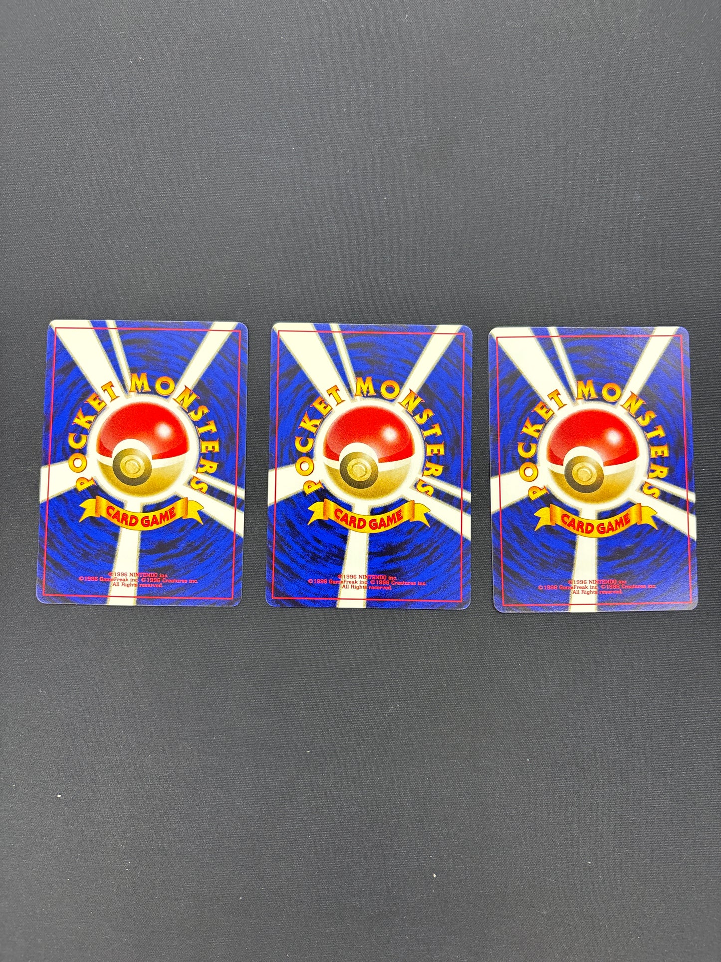 Auction Lot 22: Pokemon Japanese Neo Premium File Card Lot 2 Conditions Vary