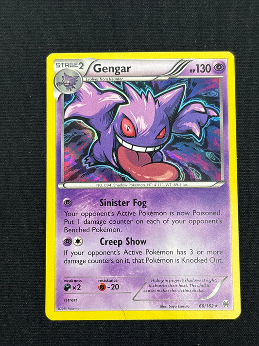 Auction Lot 10: Pokemon Cards Gengar Non Holo XY Breakthrough Conditions Vary
