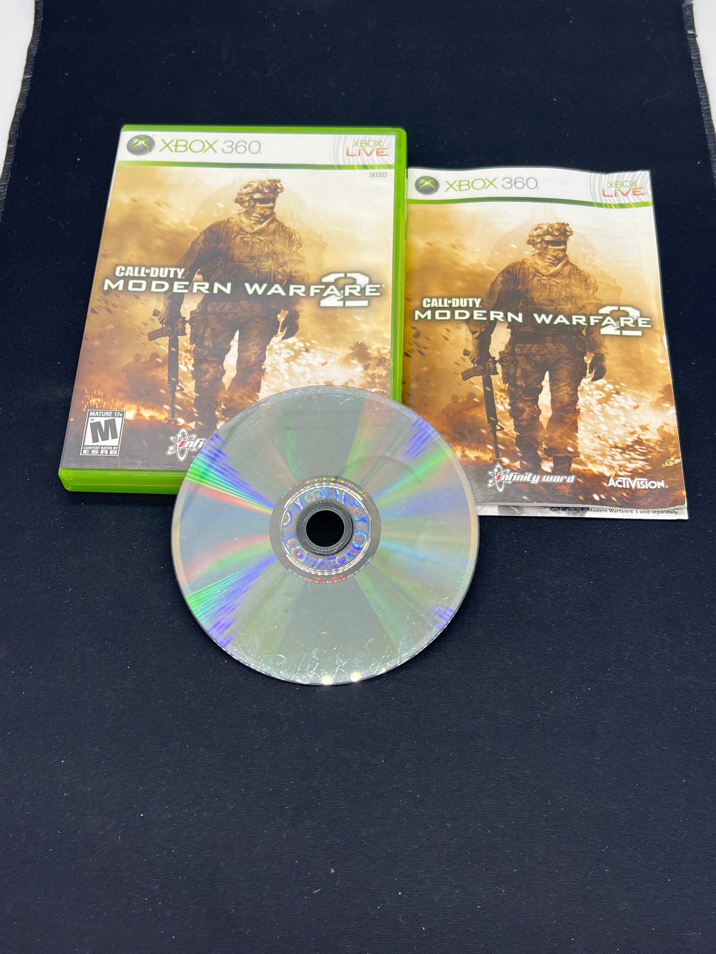 Auction Lot 50: XBOX 360 Video Game Call of Duty Modern Warfare 2 CIB