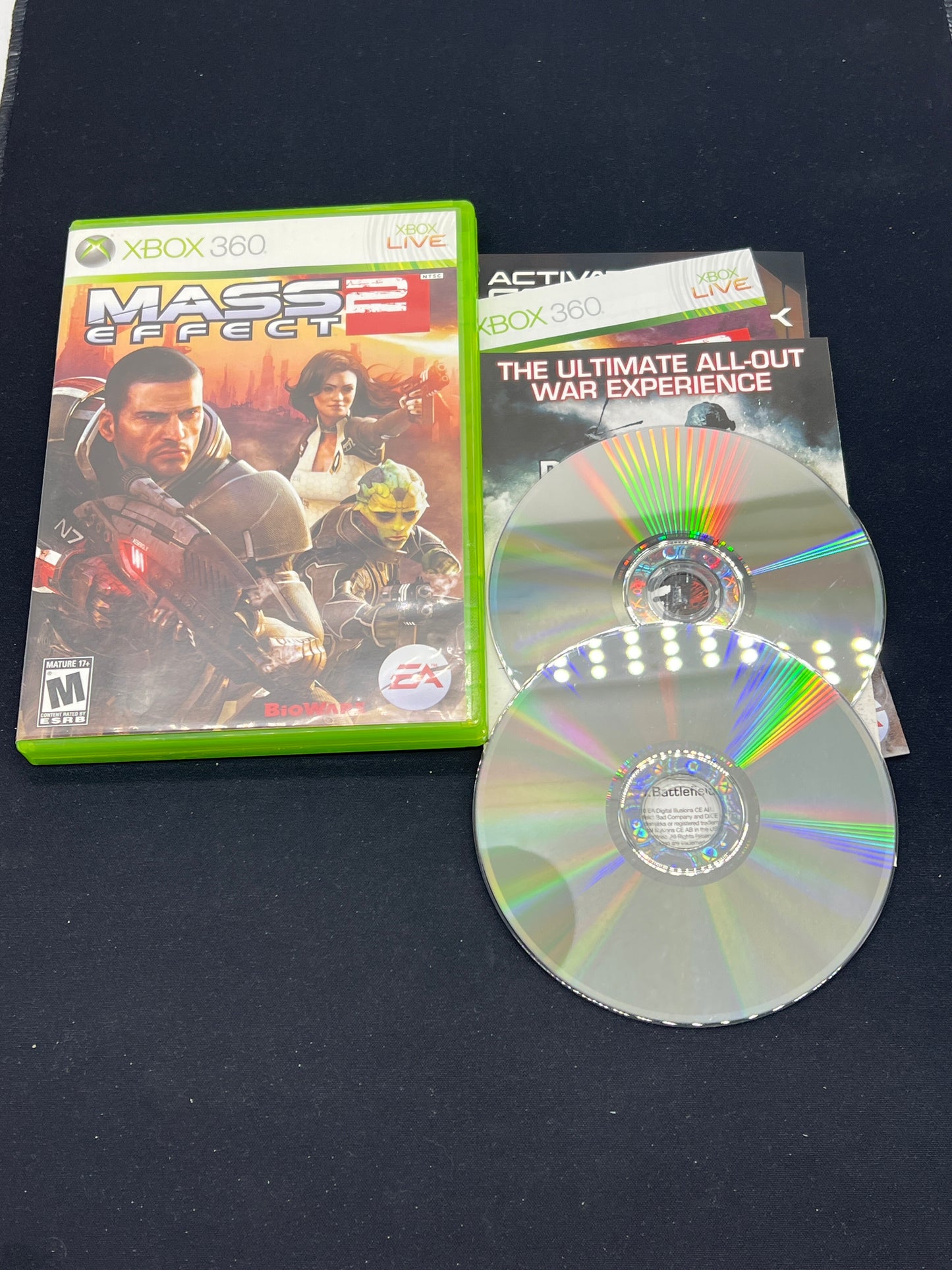 Auction Lot 6: XBOX 360 Mass Effect 2 CIB