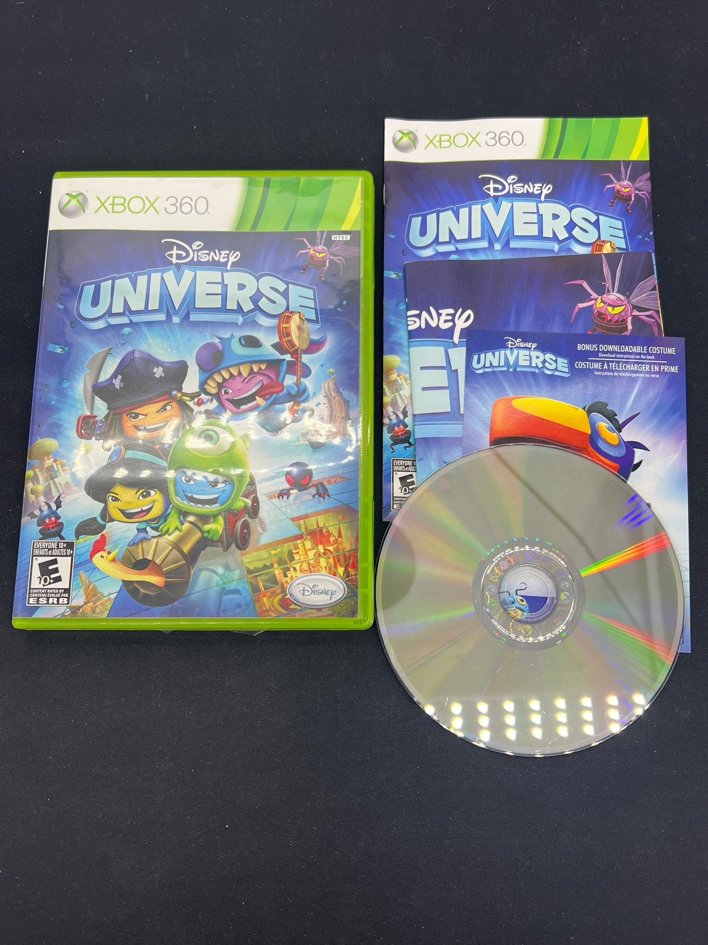 Auction Lot 119: XBOX 360 Video Game Disney Universe CIB