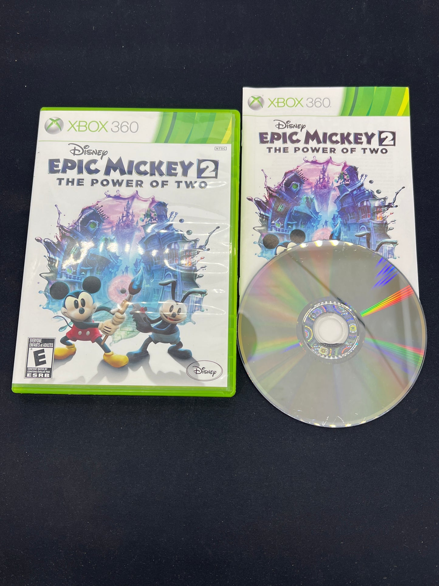 Auction Lot 186: XBOX 360 Video Game Disney Epic Mickey 2 CIB