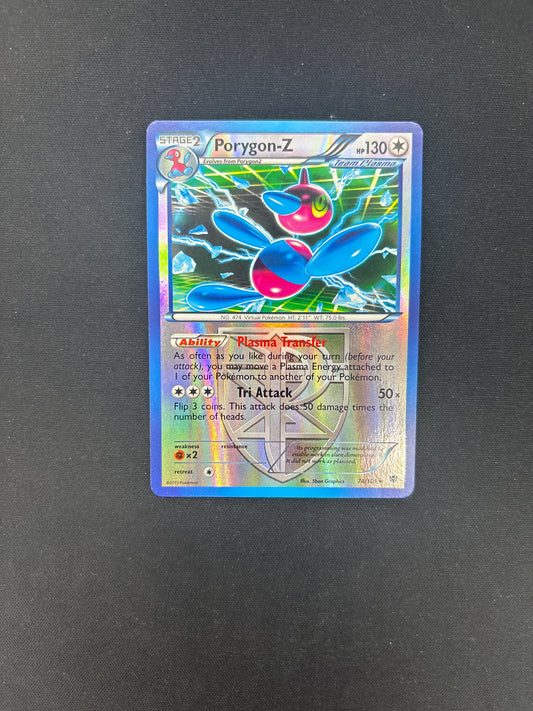 Auction Lot 311: Pokemon Card Porygon-Z Holo Condition Vary