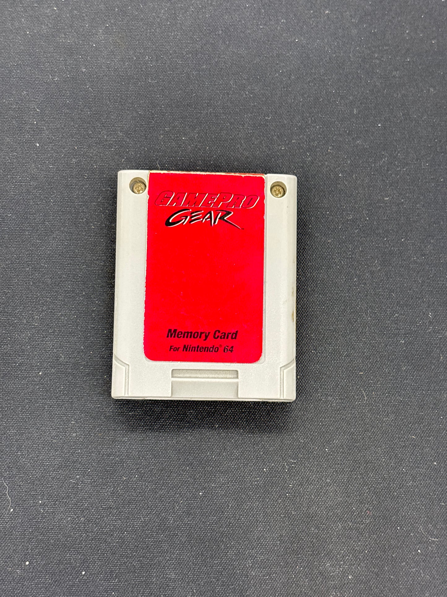 Auction Lot 126: Memory Card Nintendo N64 Loose