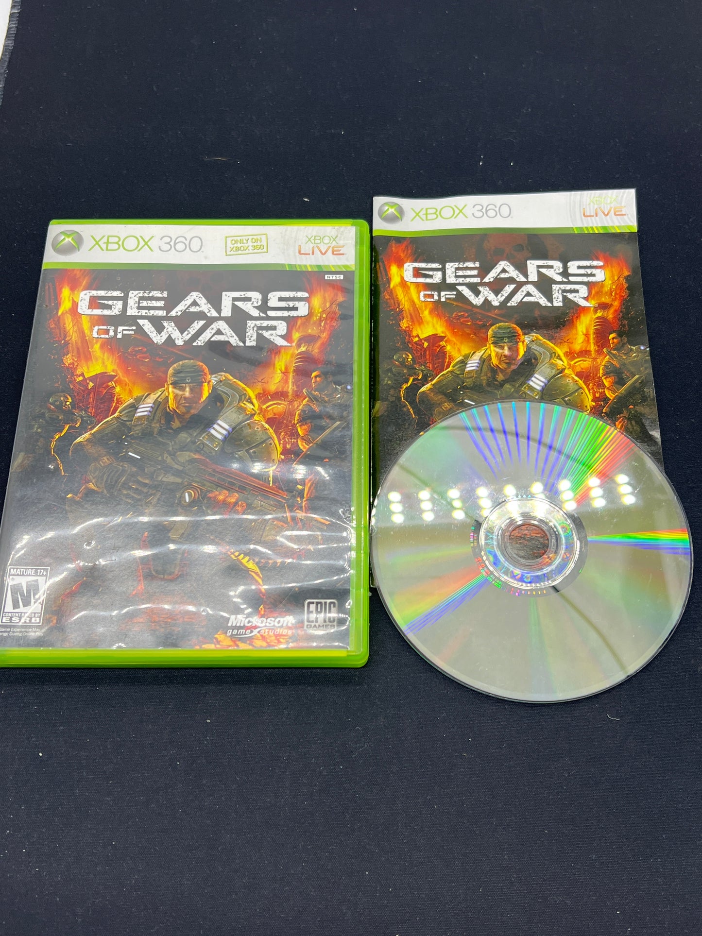 Auction Lot 198: XBOX 360 Game Lot of 4 Gears of War 2 3 Judgement