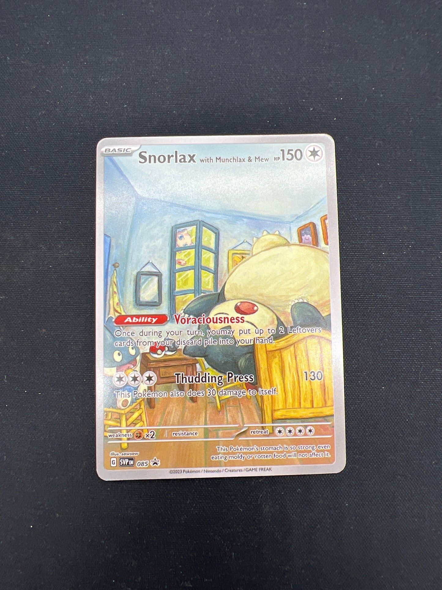 Auction Lot 331: Pokemon Cards CUSTOM Snorlax Full Art Condition Vary