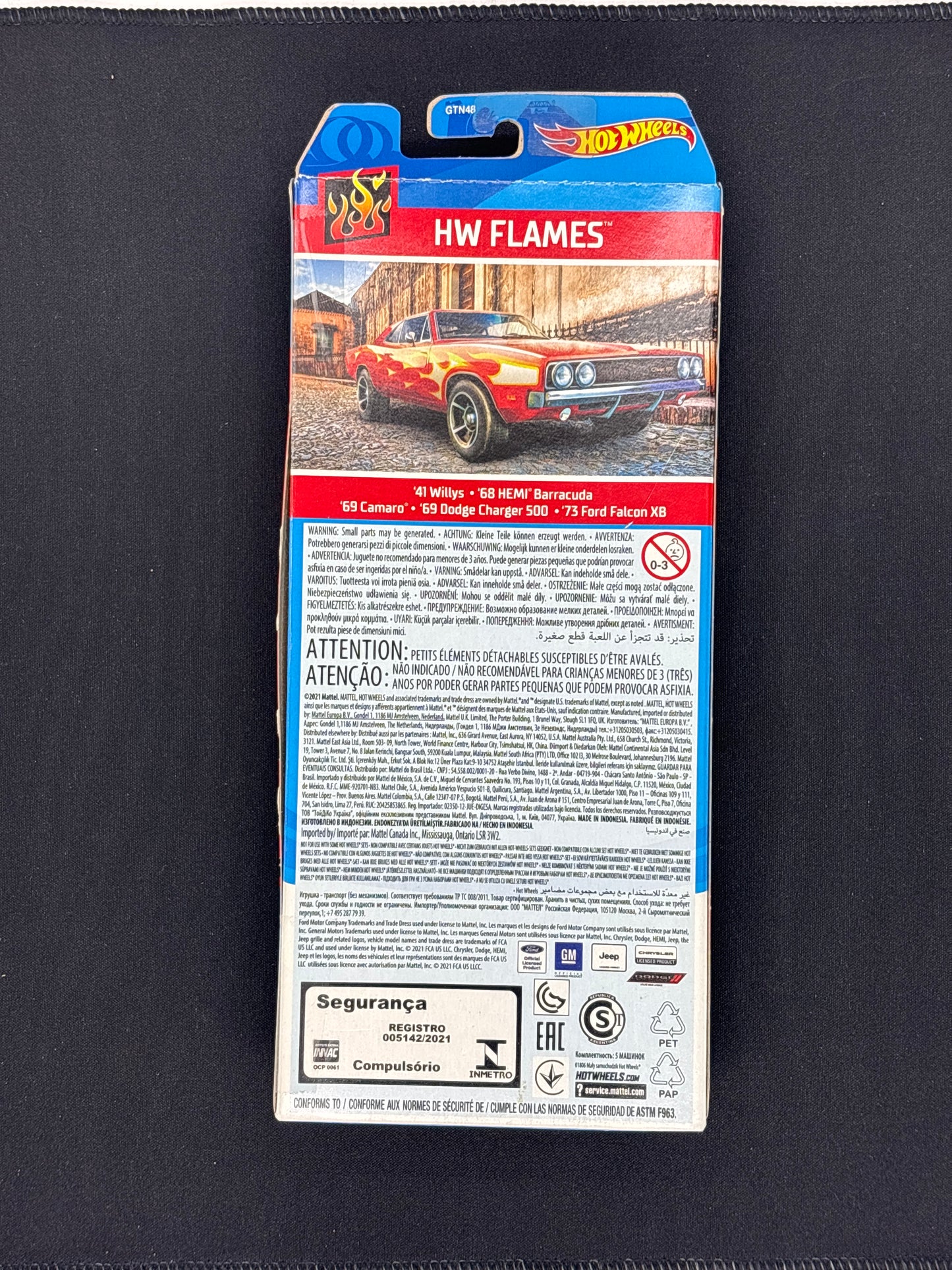 Auction Lot 108: Hot Wheels Flames Cars Box Unopened Lot 1