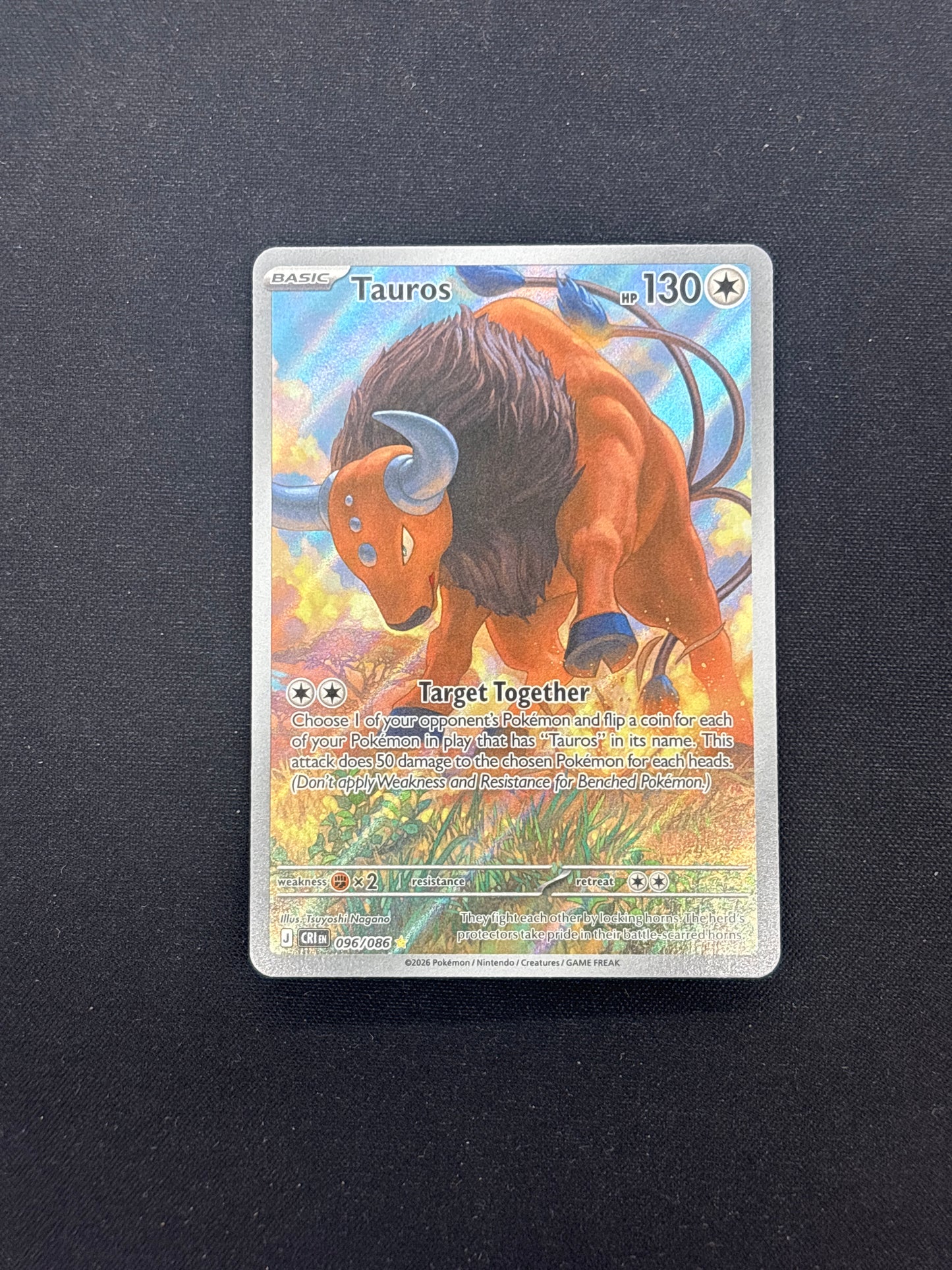 Auction Lot 22: Pokemon Cards Tauros Illustration Rare Condition Vary