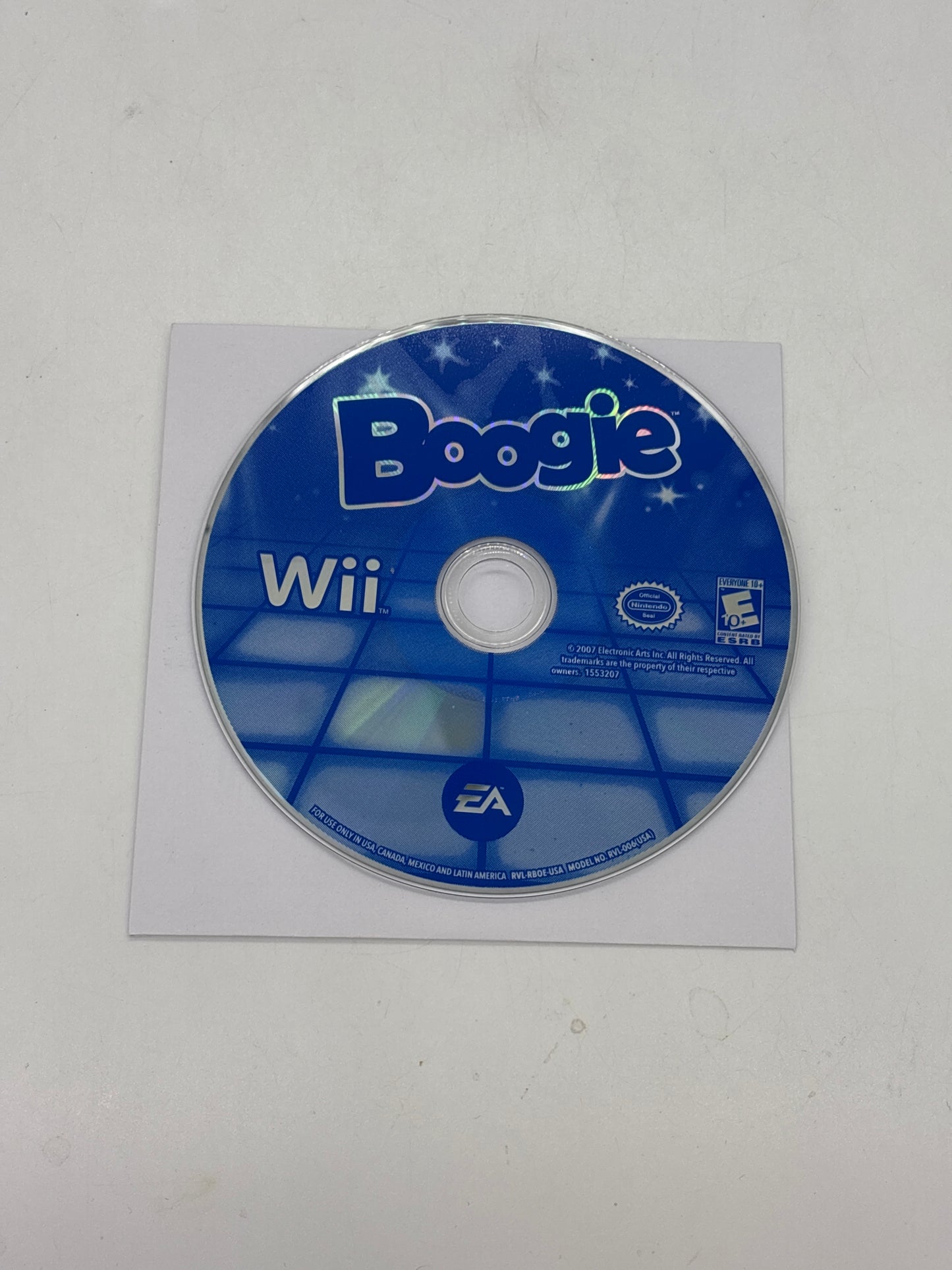 Auction Lot 161: Boogie Video Game Nintendo Wii Loose