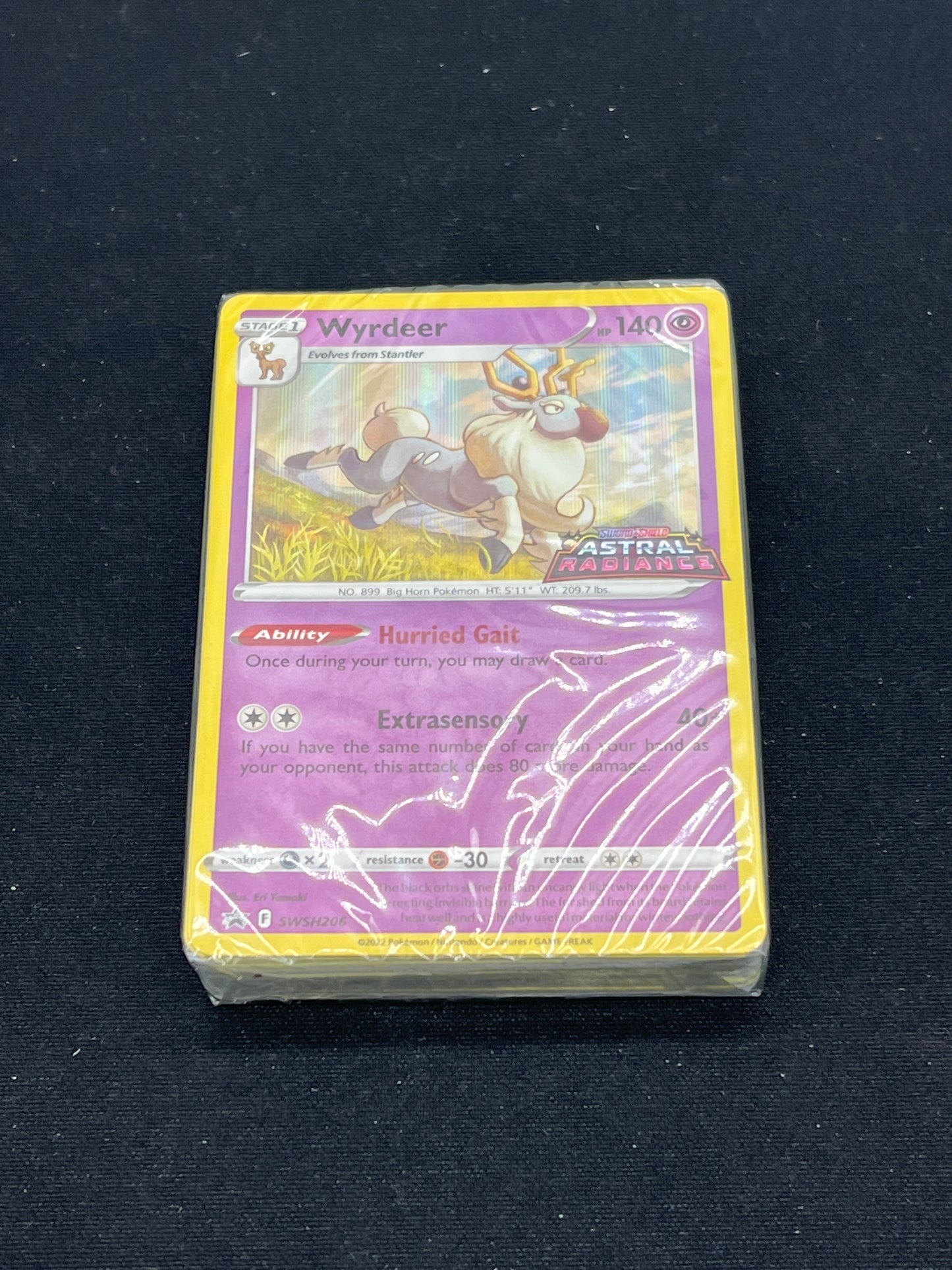 Auction Lot 280: Pokémon Cards Astral Radiance Build and Battle Deck Wyrdeer Sealed