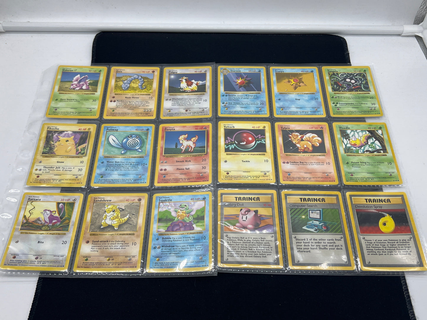 Auction Lot 1: Pokémon Complete Base Set Conditions Vary