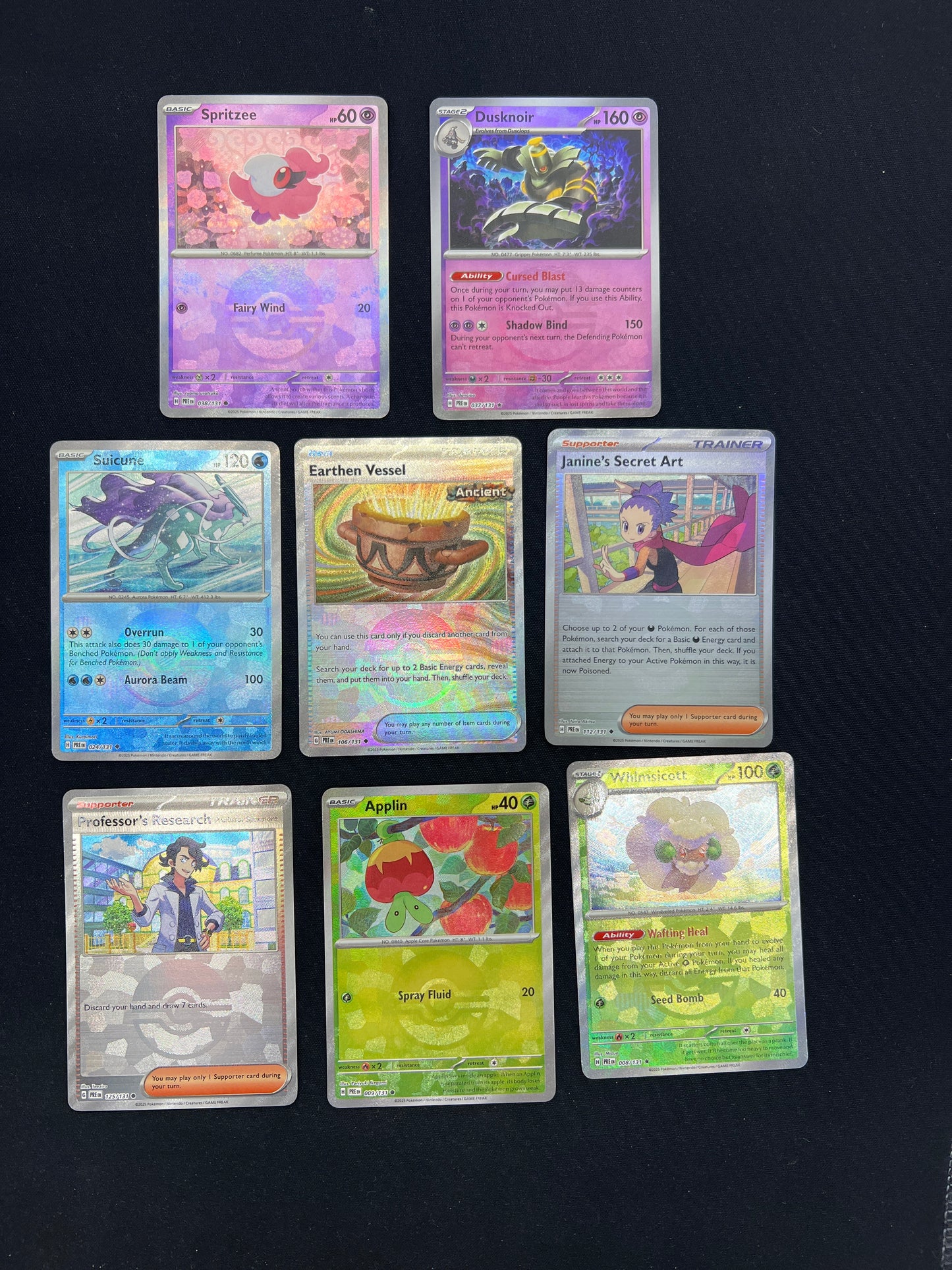Auction Lot 120: Pokemon Cards Lot of 8 Pokeball Holos Conditions Vary
