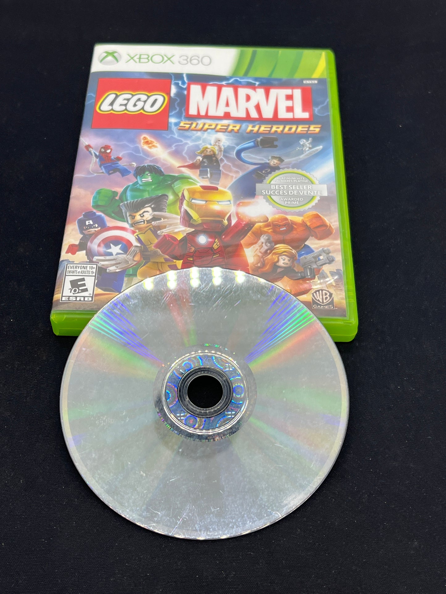 Auction Lot 177: XBOX 360 Video Game Lego Marvel Super Heroes