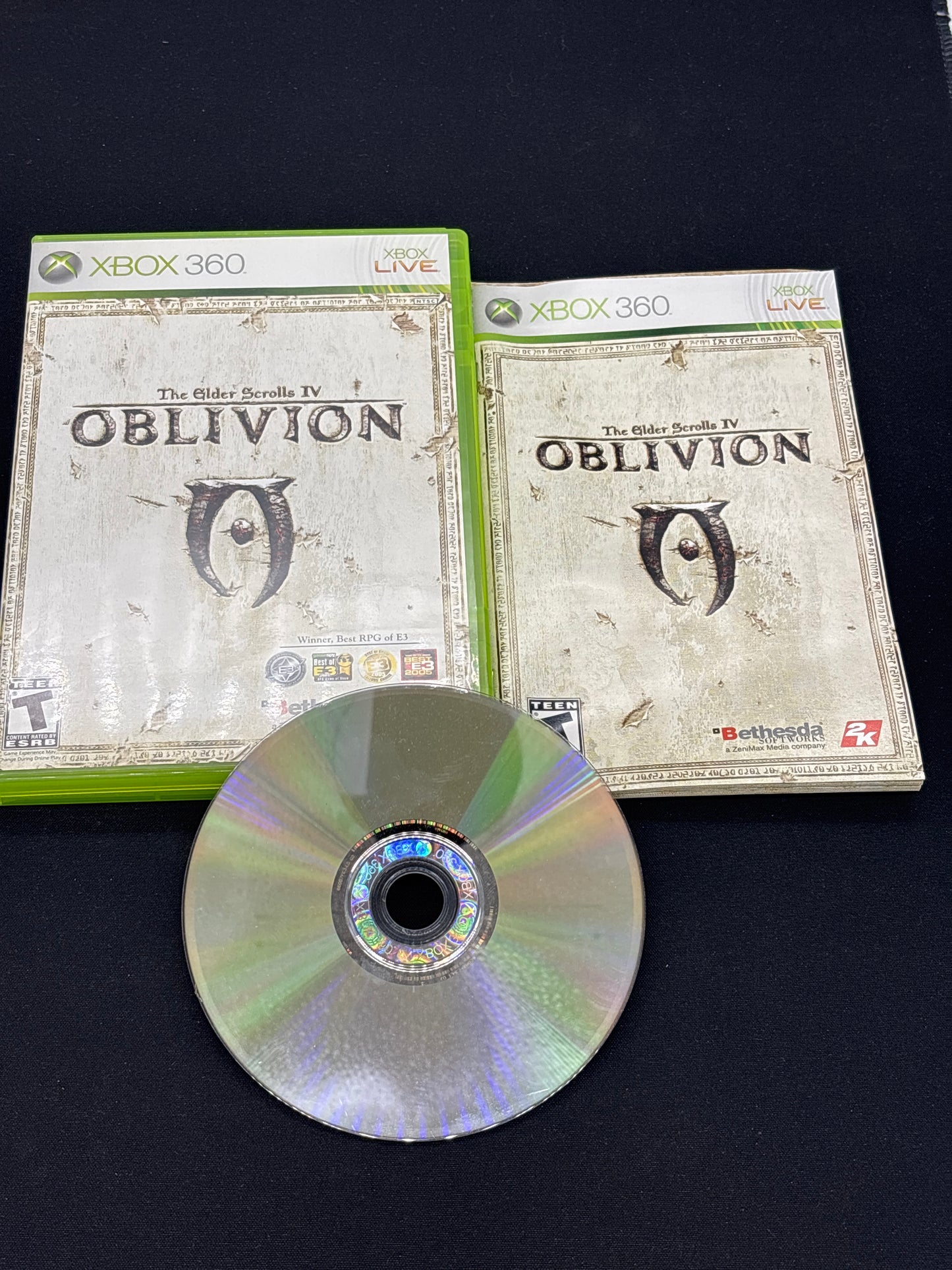 Auction Lot 174: XBOX 360 The Elder Scrolls IV Oblivion Complete with Case & Disc