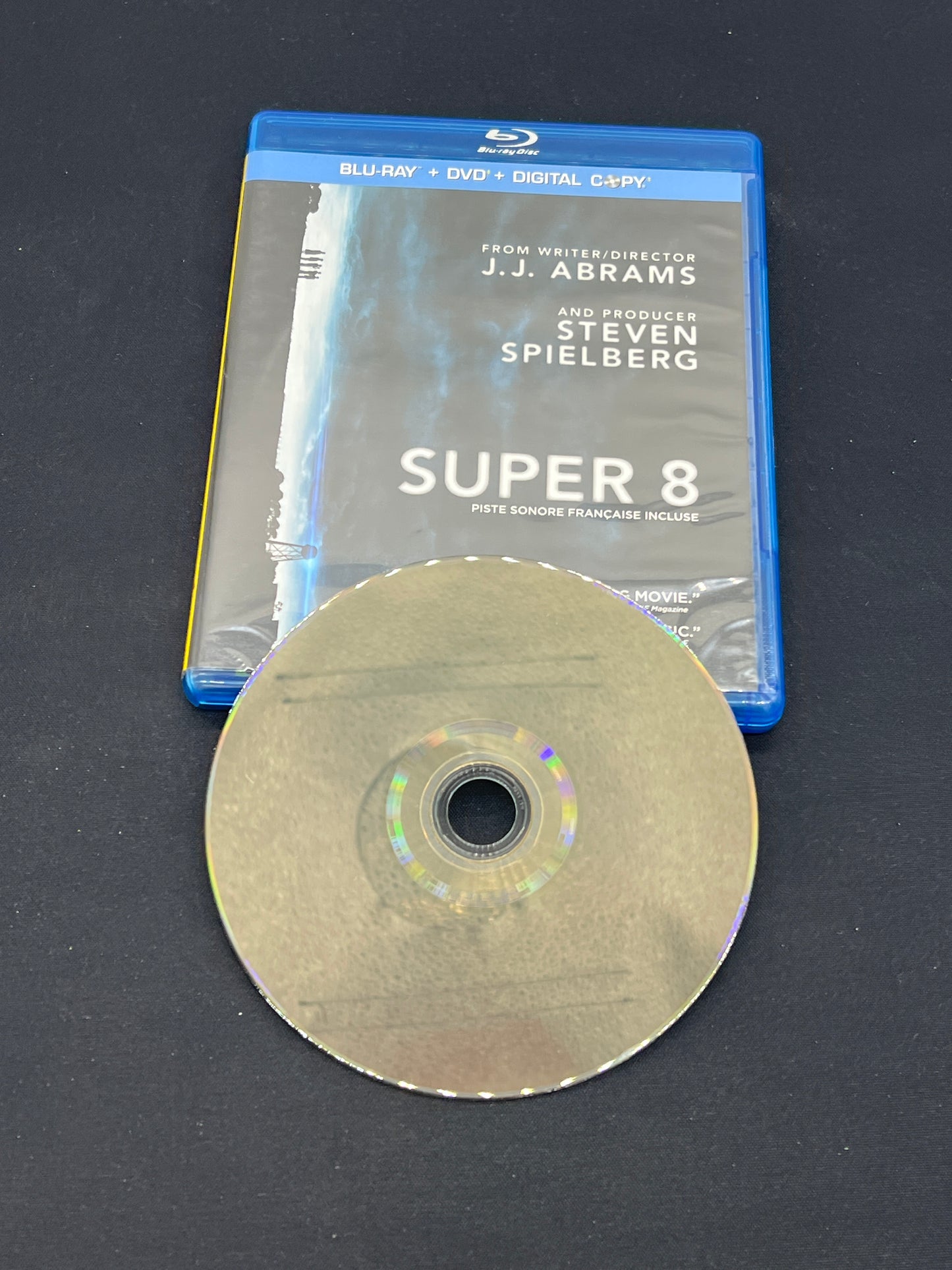 Auction Lot 53: Super-8 Movie Blu-Ray Film With Disc & Case