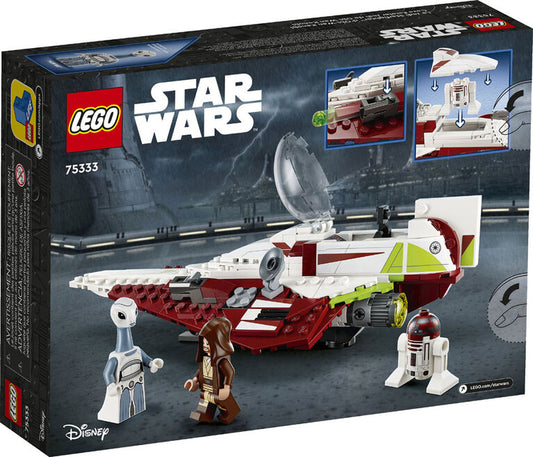 Obiwan Jedi Starfighter Lego 75333