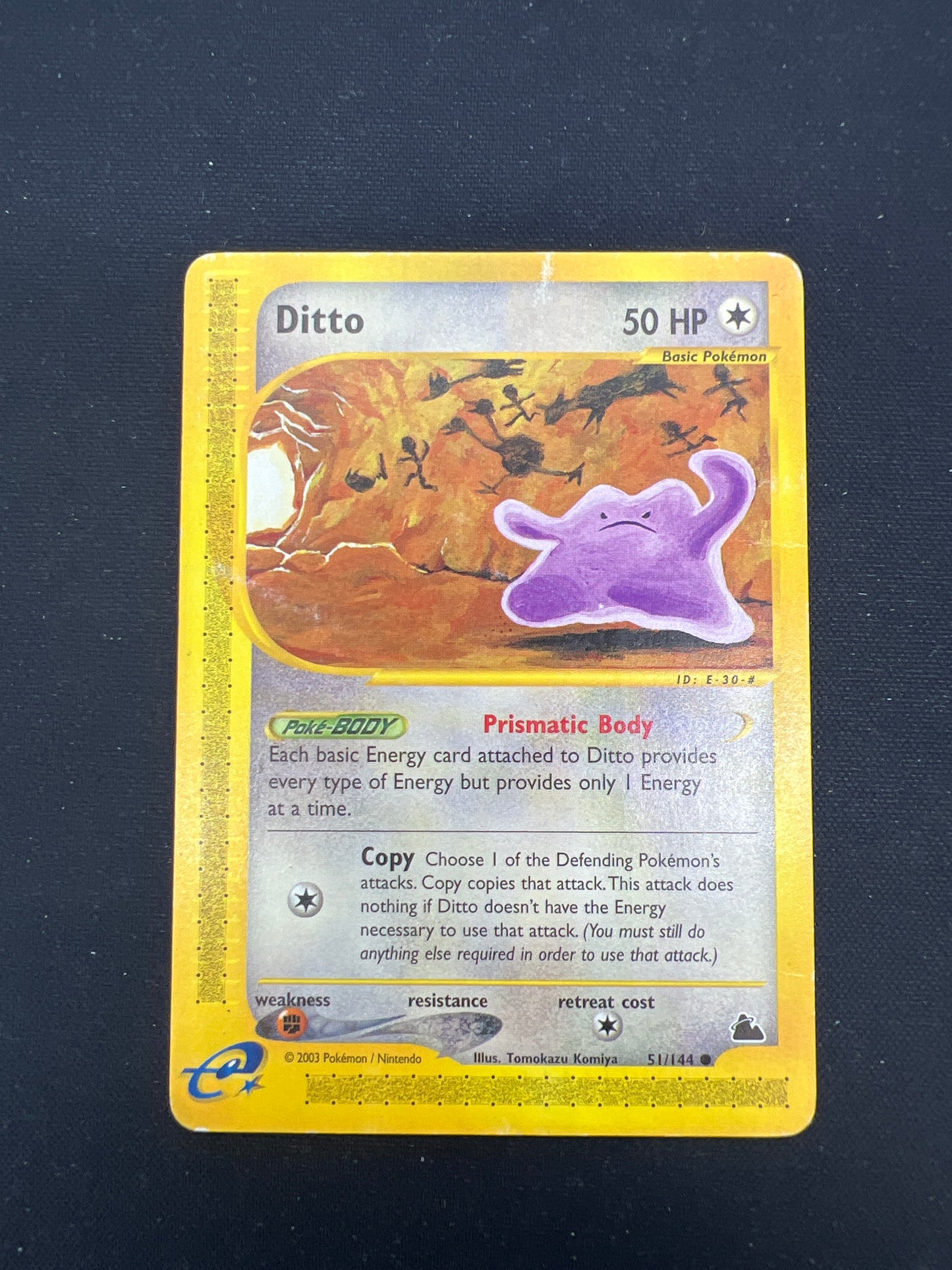 Auction Lot 169: Pokemon Cards Skyridge Ditto Common Condition Vary