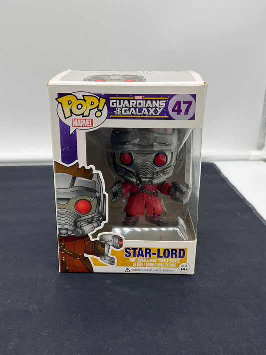 Auction Lot 119: POP Funko Marvel Guardians of the Galaxy Star-Lord 47