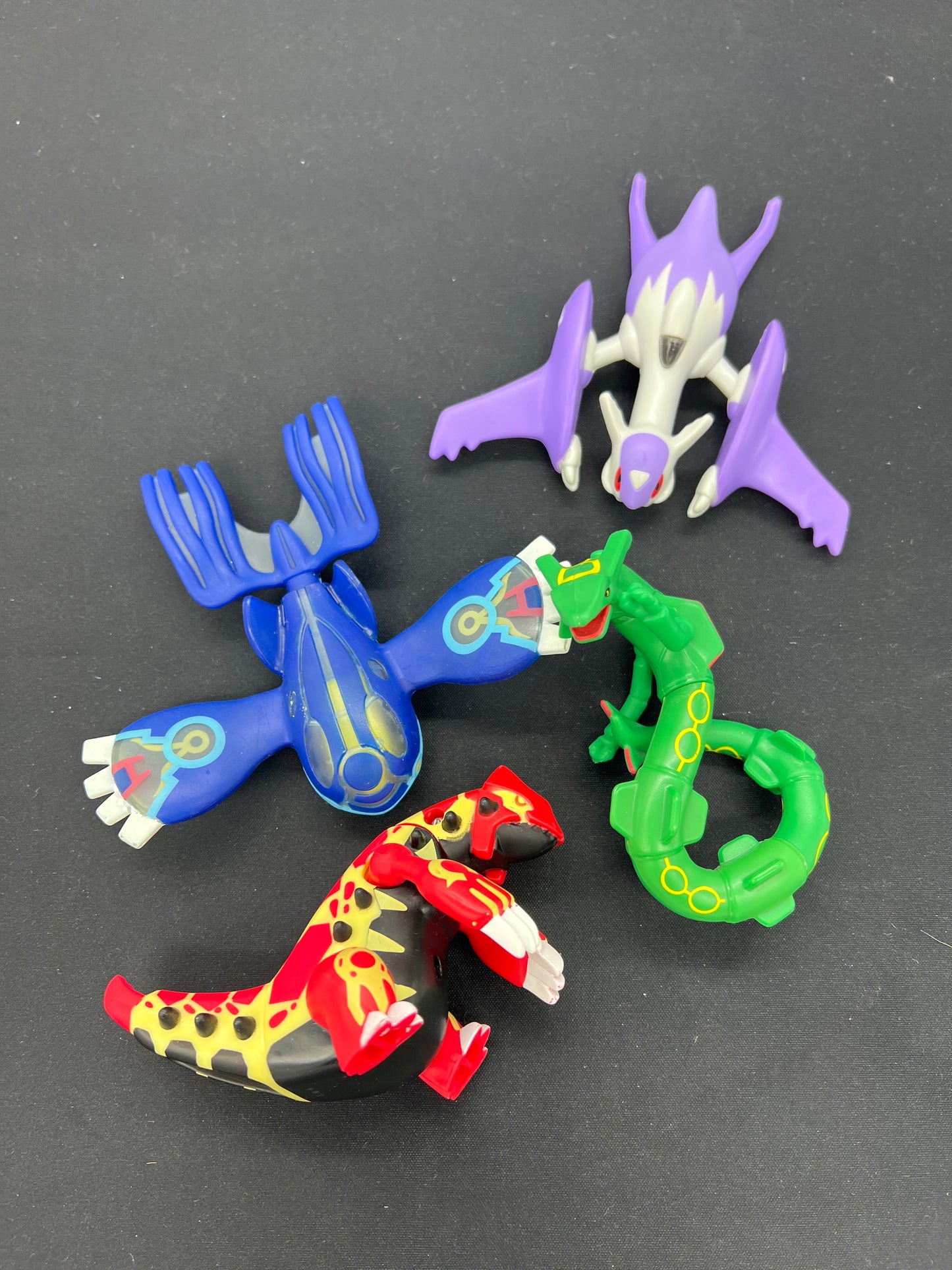 Auction Lot 286: Pokemon Figure Lot of 4 Assorted Hoenn Legendaries Toy Set