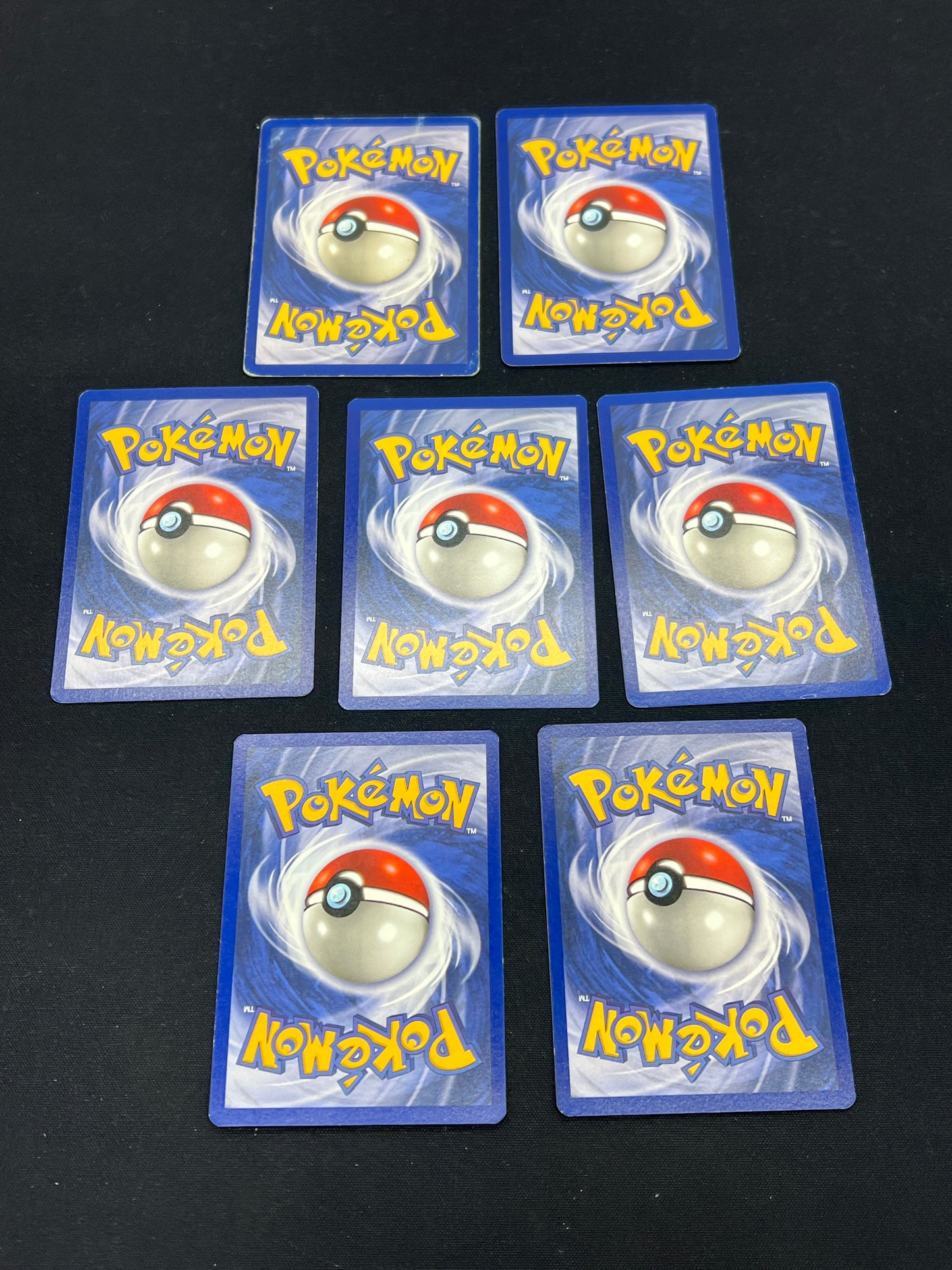 Auction Lot 196: Pokemon Cards Lot of 7 Assorted Base Set Conditions Vary