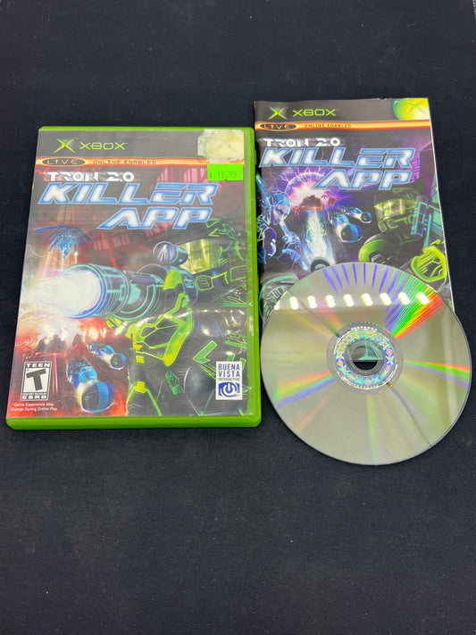 Auction Lot 113: XBOX Video Game Tron 2.0 Killer App CIB