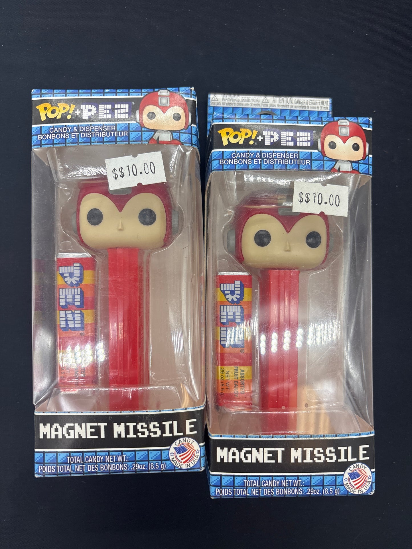 Auction Lot 50: Pop PEZ Dispensers Collectibles Magnet Missile Themed Lot