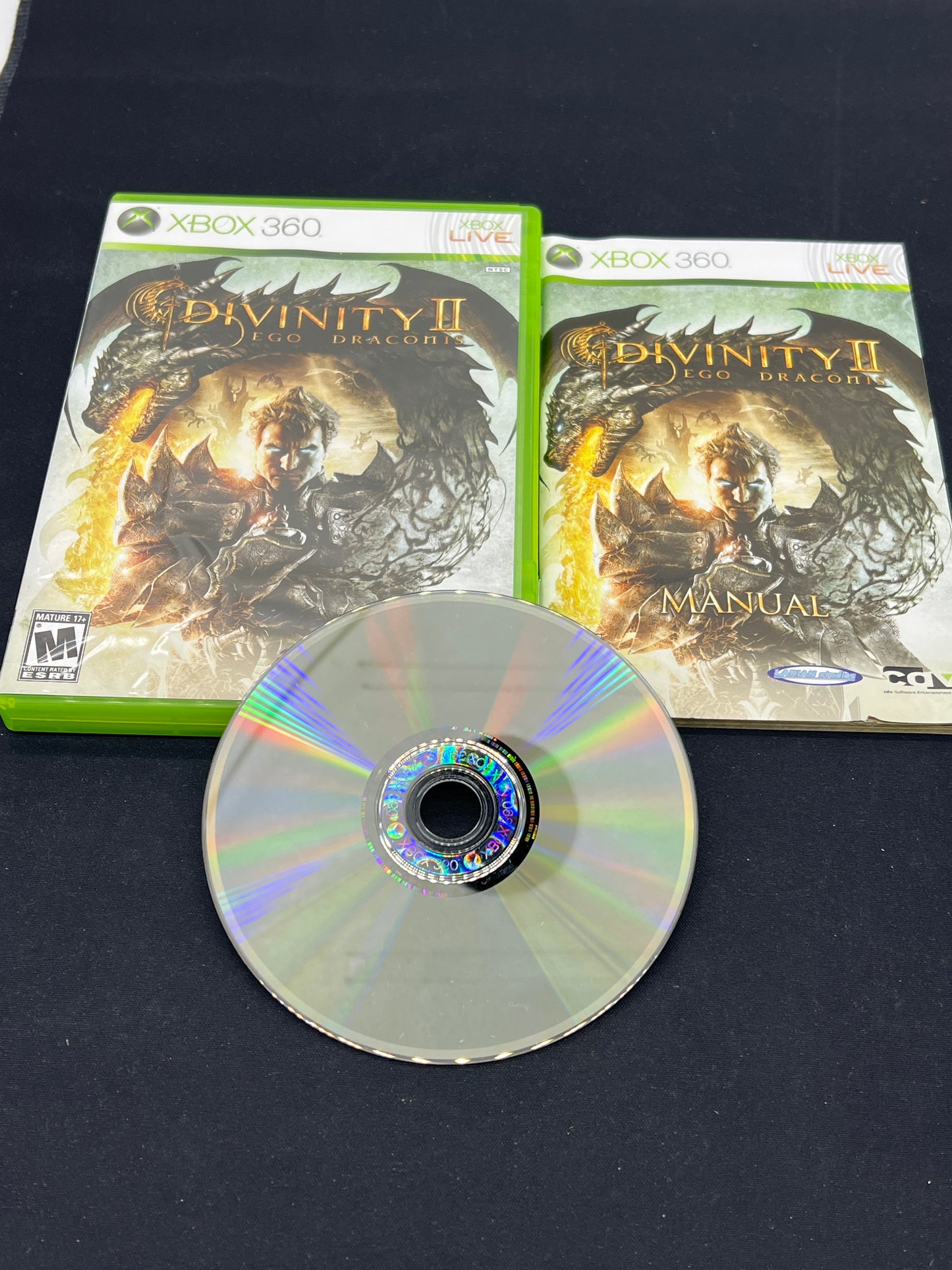 Auction Lot 196: XBOX 360 Video Game Divinity 2 CIB