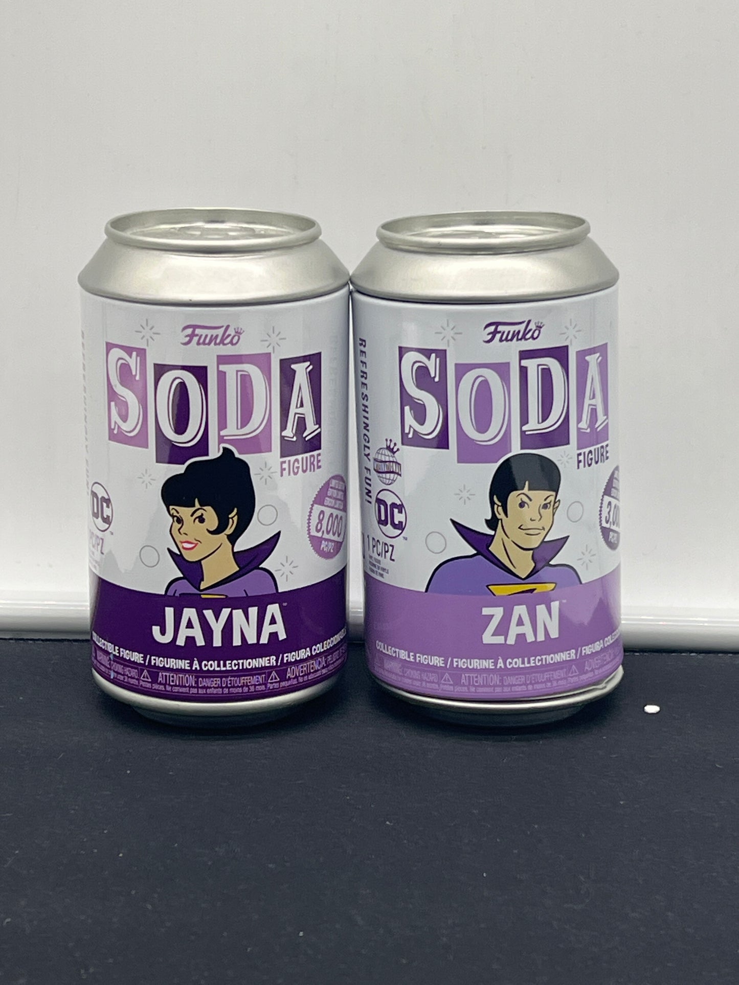 Auction Lot 145: Funko Soda Lot of 2 Jayna & Zan