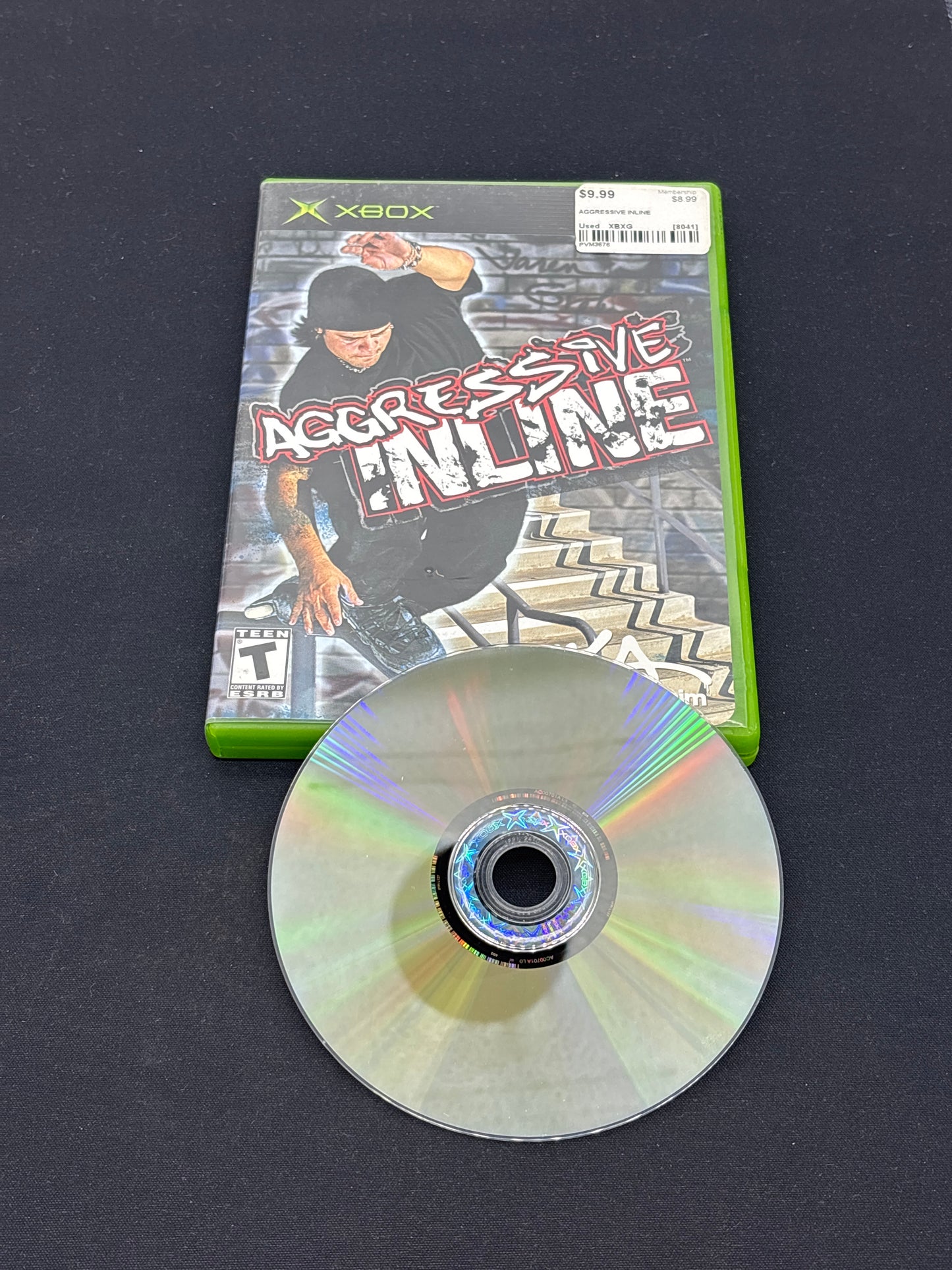 Auction Lot 116: XBOX Video Game Aggressive Inline