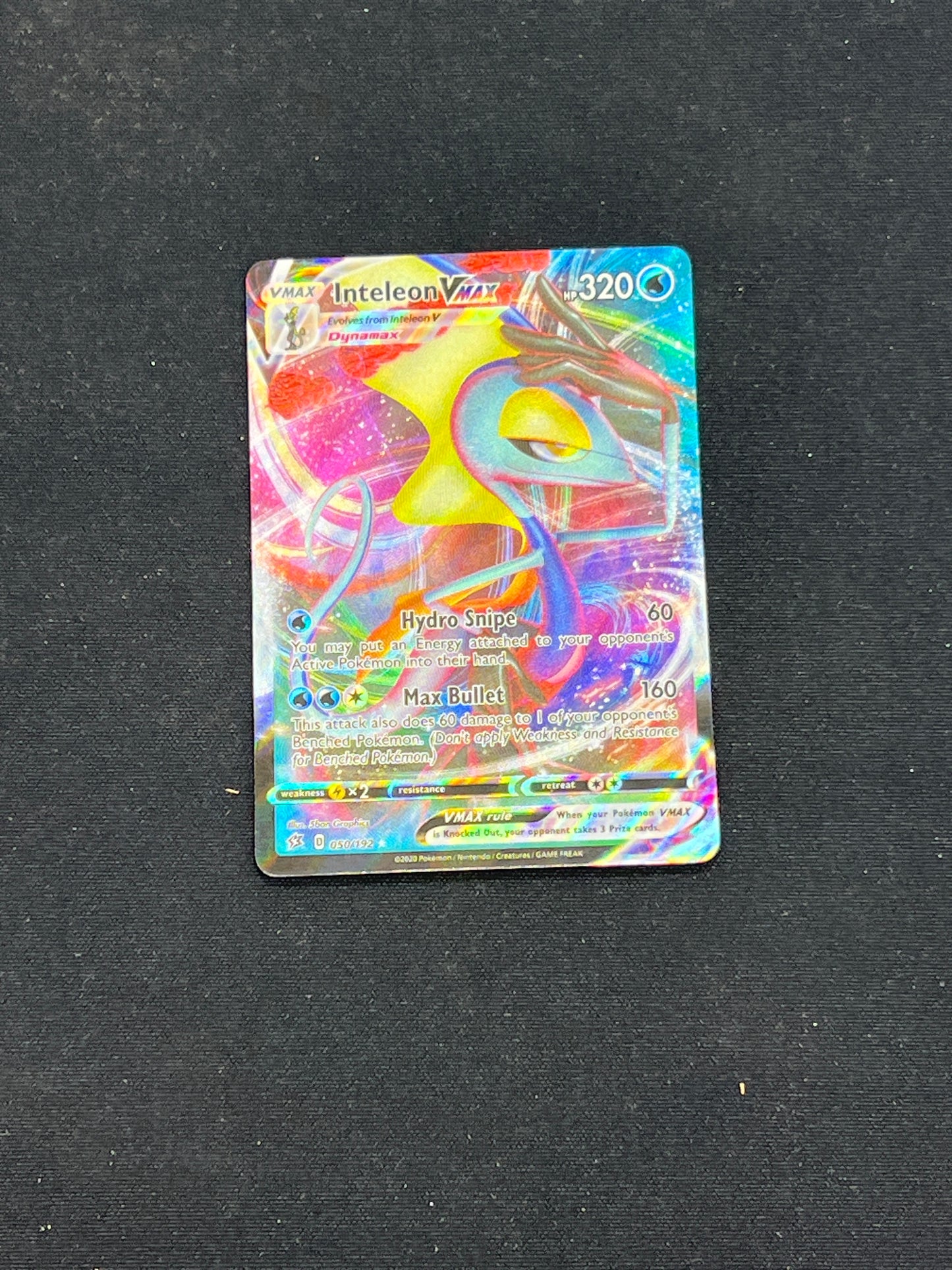 Auction Lot 242: Pokemon Cards Inteleon VMAX Rebel Clash Conditions Vary
