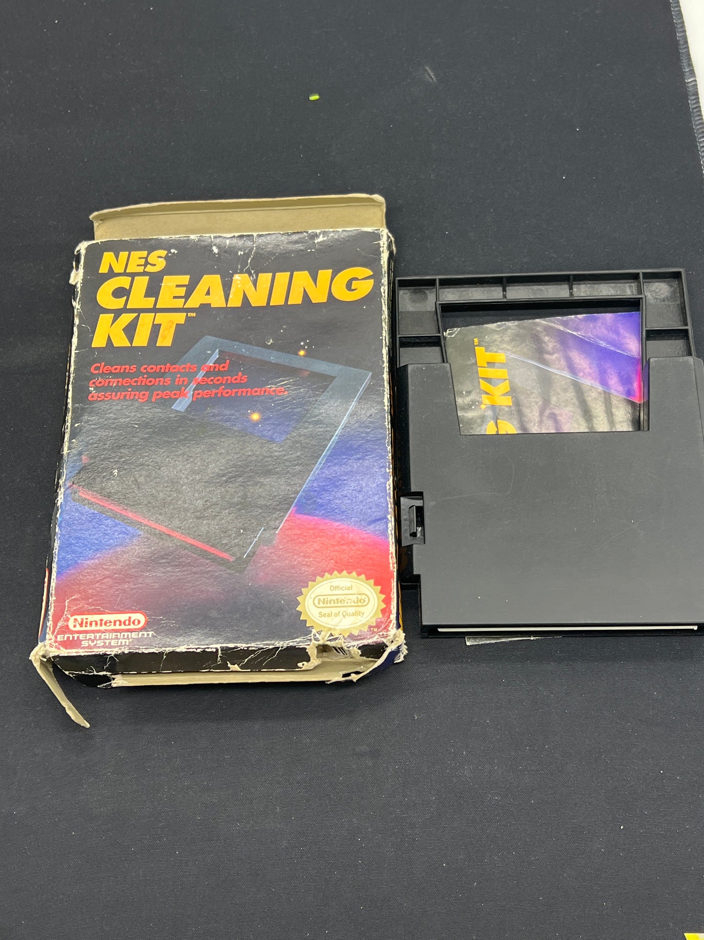 Auction Lot 198: NES Cleaning Kit CIB